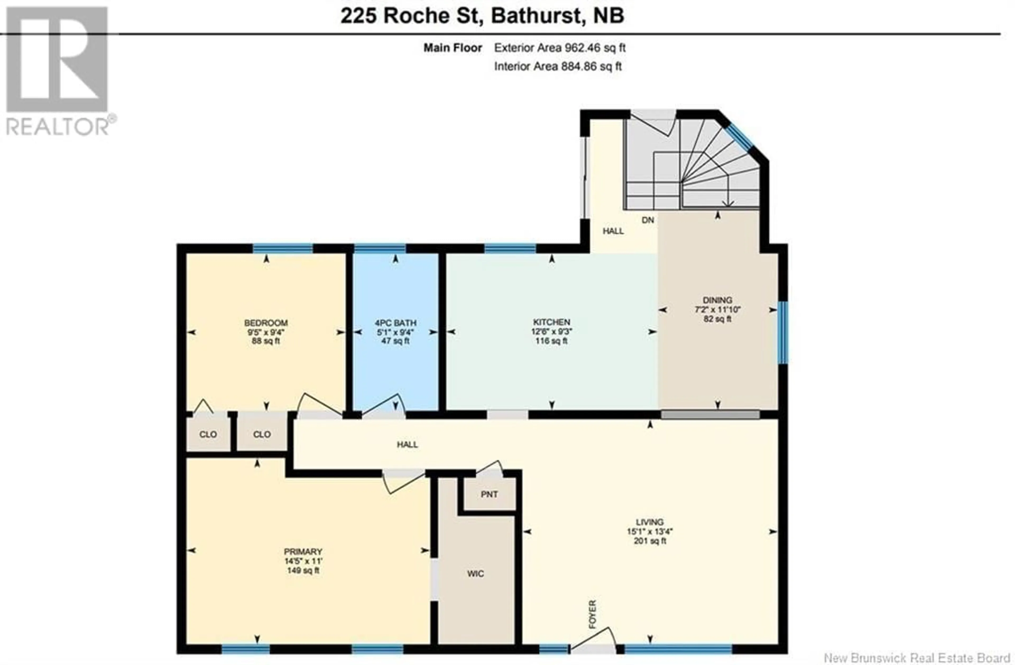 Floor plan for 225 ROCHE, Bathurst New Brunswick E2A3E7