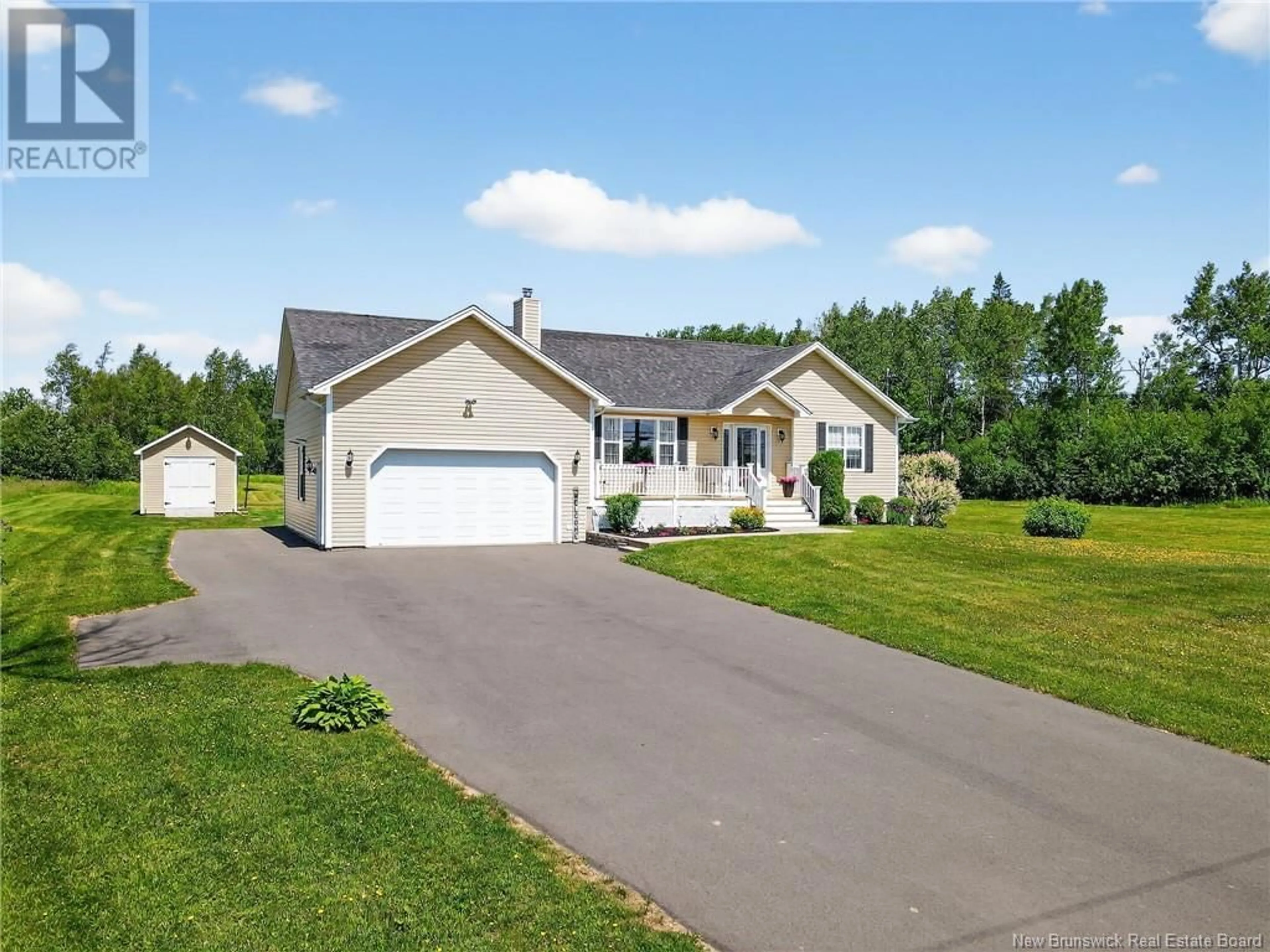 Home with vinyl exterior material, street for 1076 ROUTE 515, Bouctouche Cove New Brunswick E4S4J8