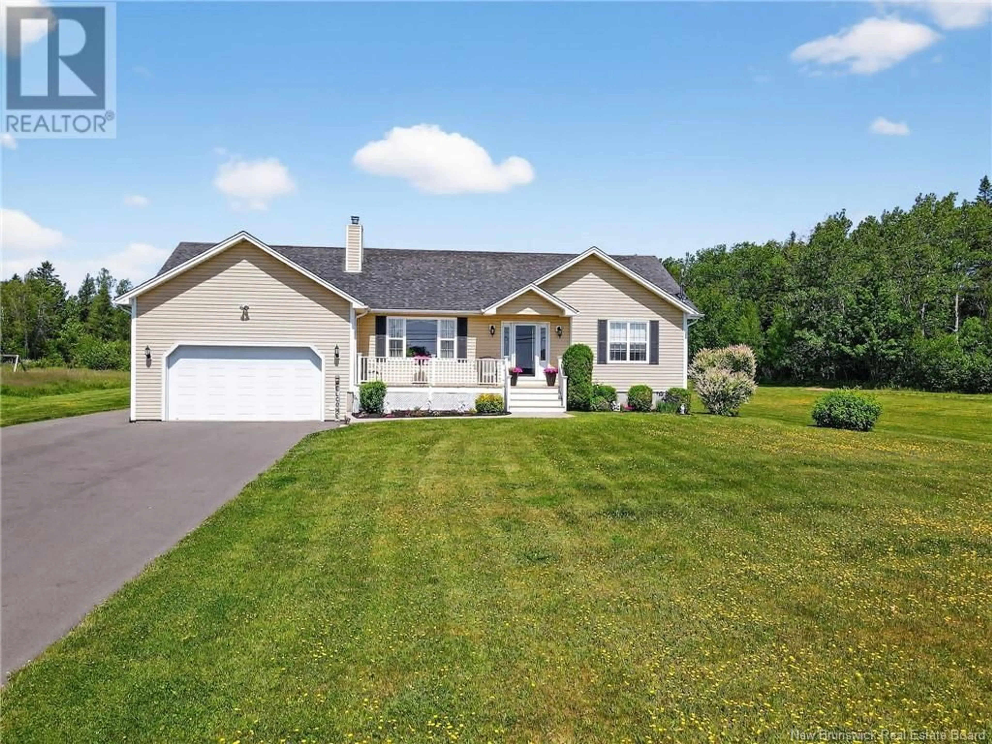 Home with vinyl exterior material, street for 1076 ROUTE 515, Bouctouche Cove New Brunswick E4S4J8