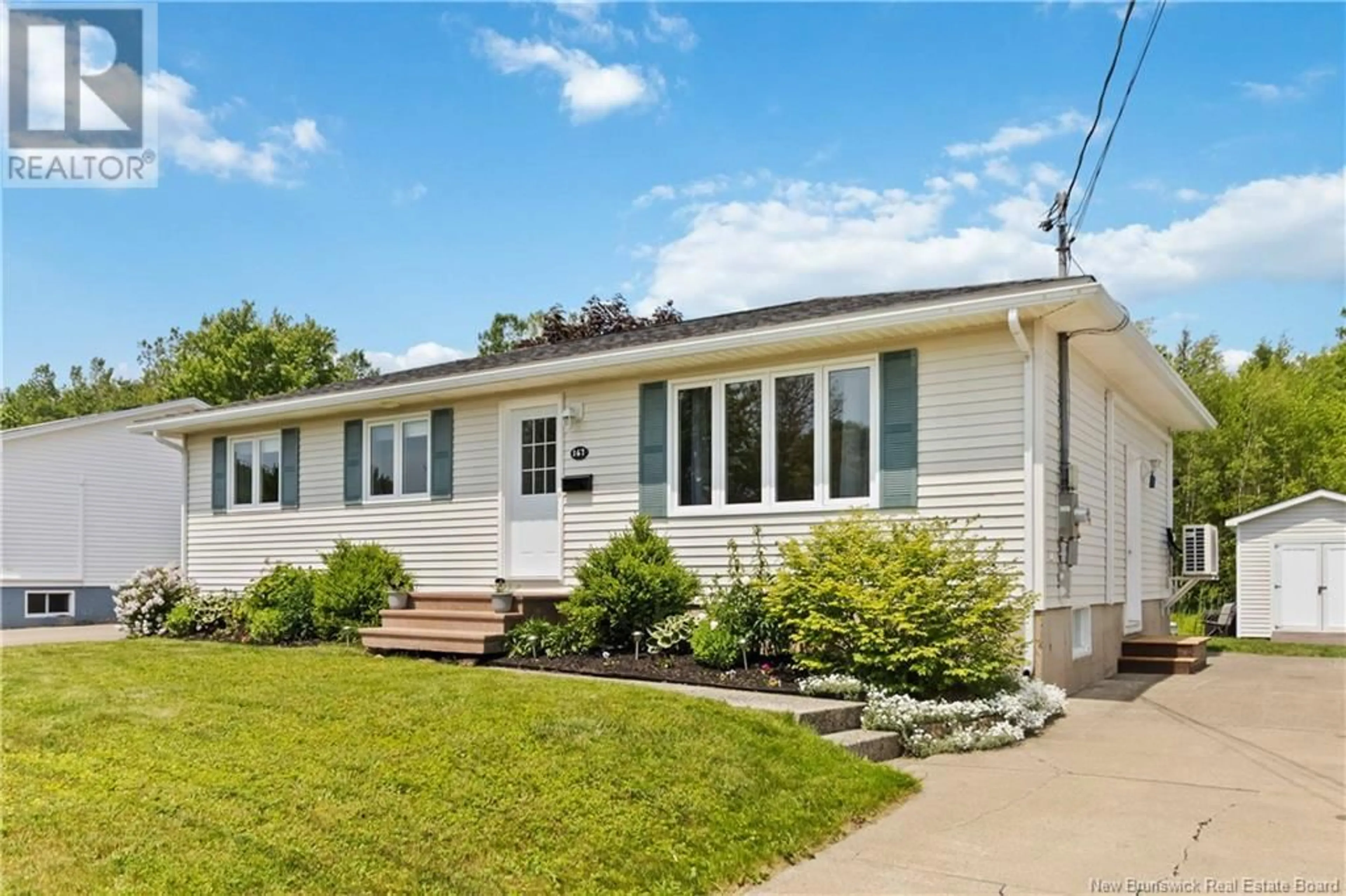 Home with vinyl exterior material, street for 167 CALLAGHAN ROAD, Riverview New Brunswick E1B4W1