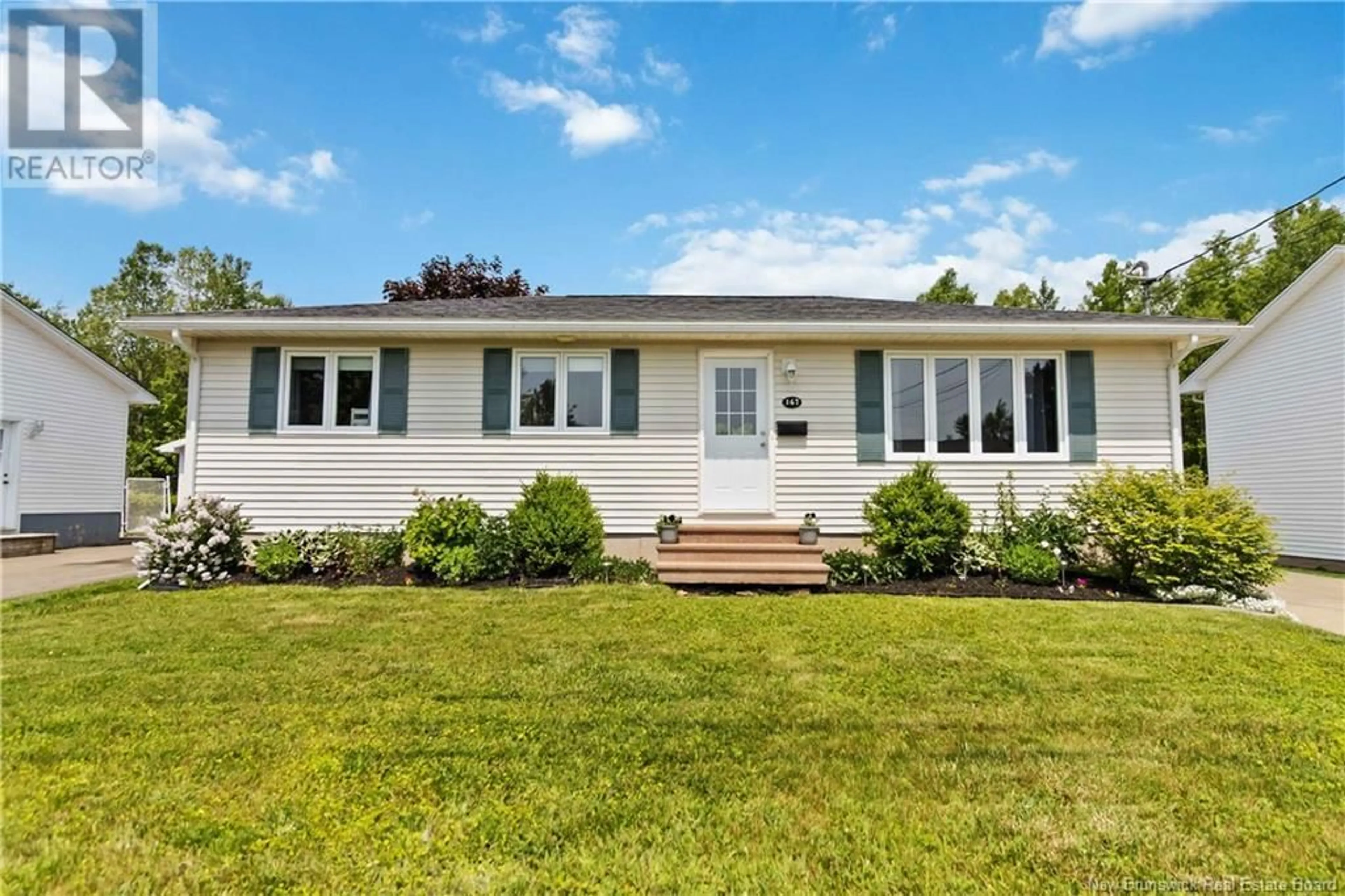 Home with vinyl exterior material, street for 167 CALLAGHAN ROAD, Riverview New Brunswick E1B4W1