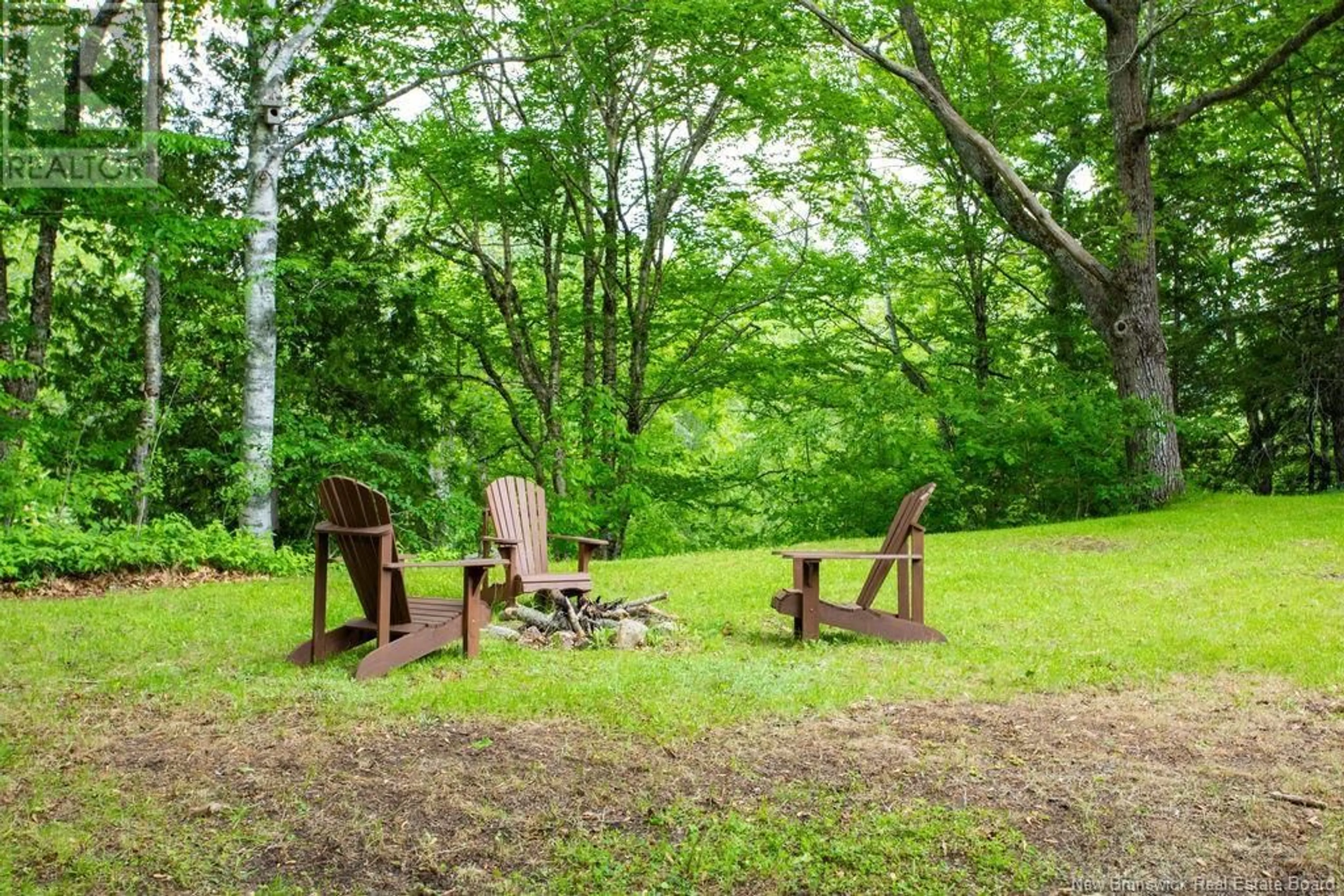 Patio, forest/trees view for 26 OAK DRIVE, Saint John New Brunswick E5K4S2