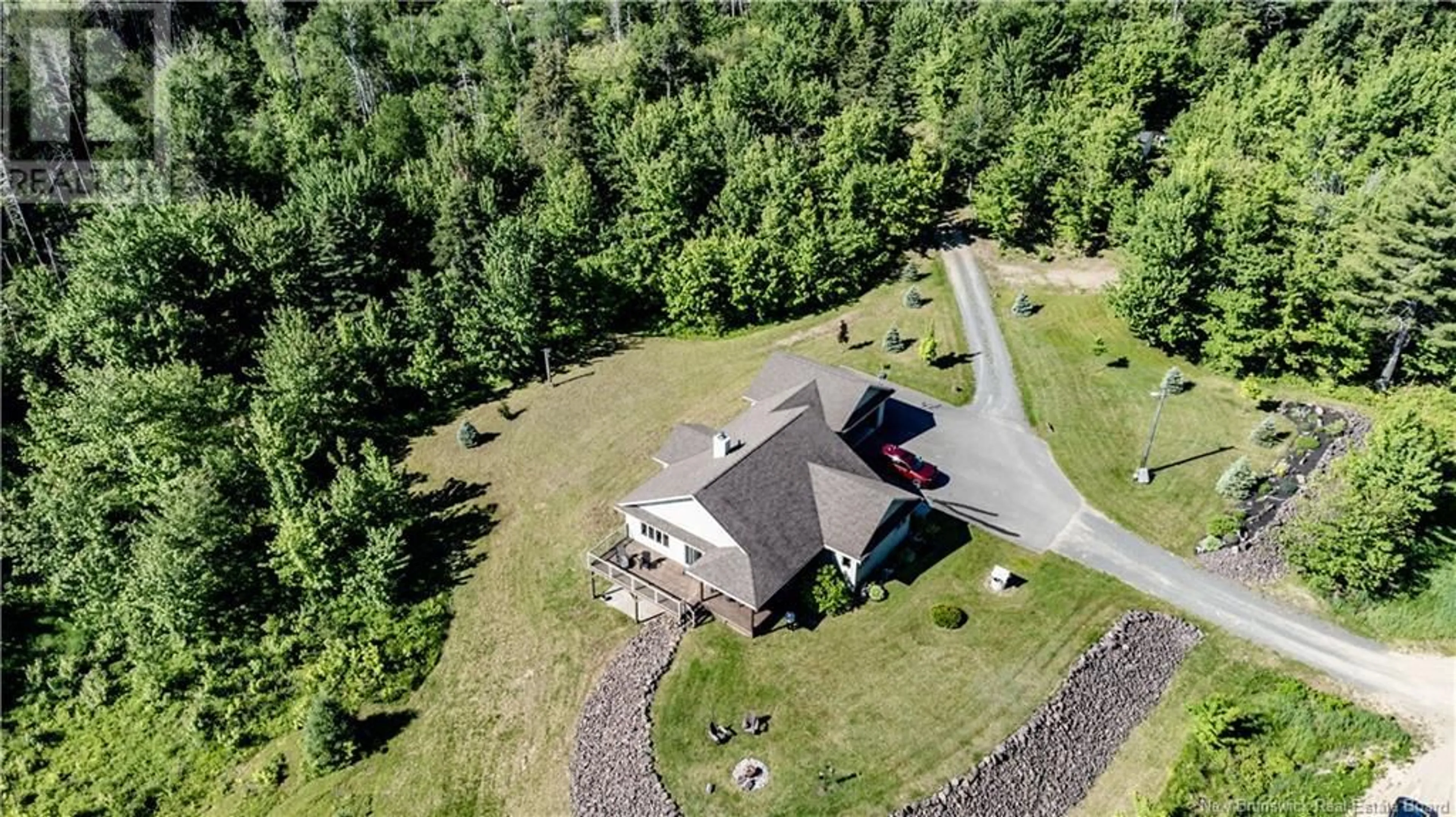 A pic from outside/outdoor area/front of a property/back of a property/a pic from drone, mountain view for 151 CH DU MARAIS, Saint-Louis-De-Kent New Brunswick E4X0B7