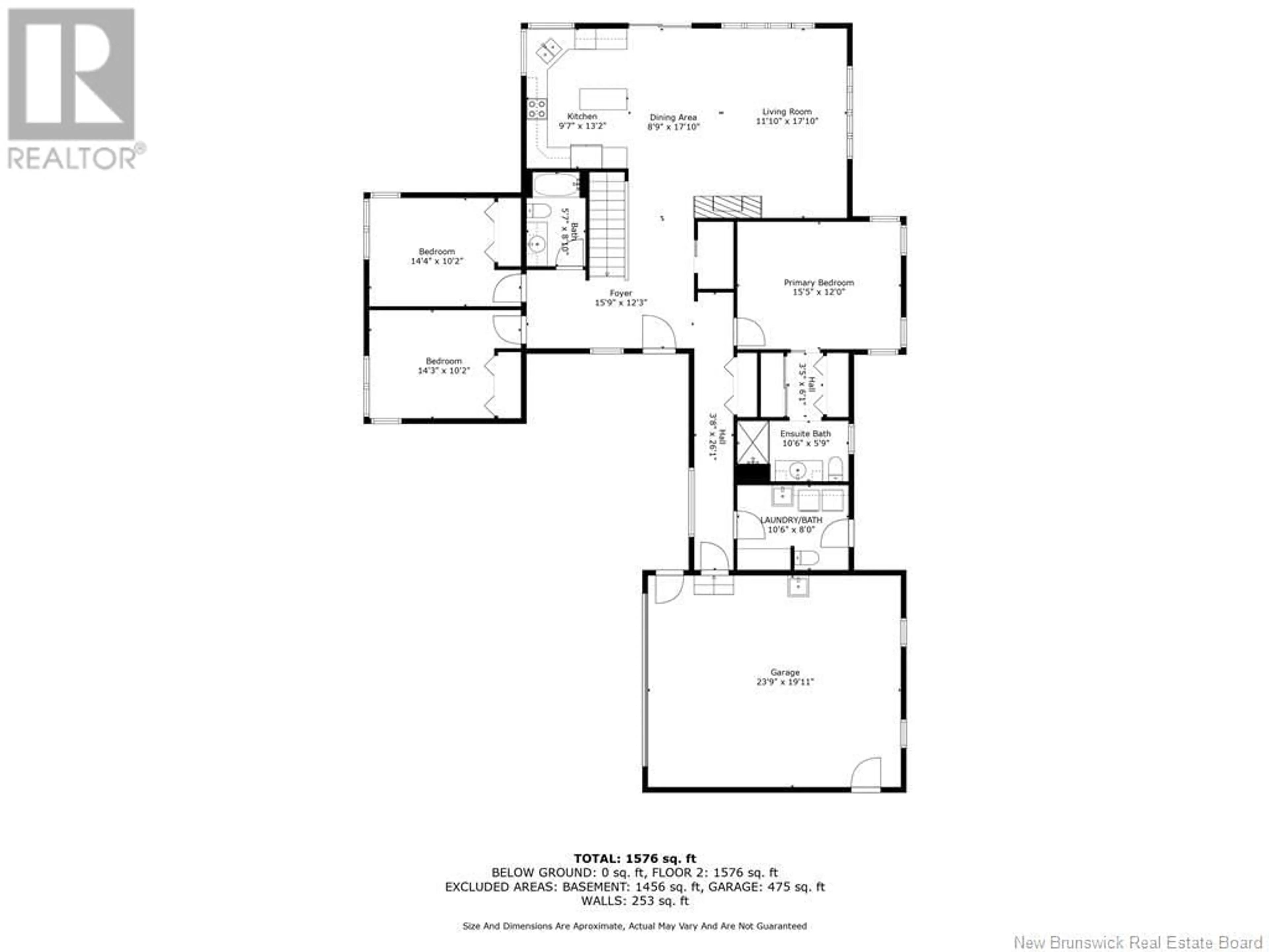 Floor plan for 151 CH DU MARAIS, Saint-Louis-De-Kent New Brunswick E4X0B7