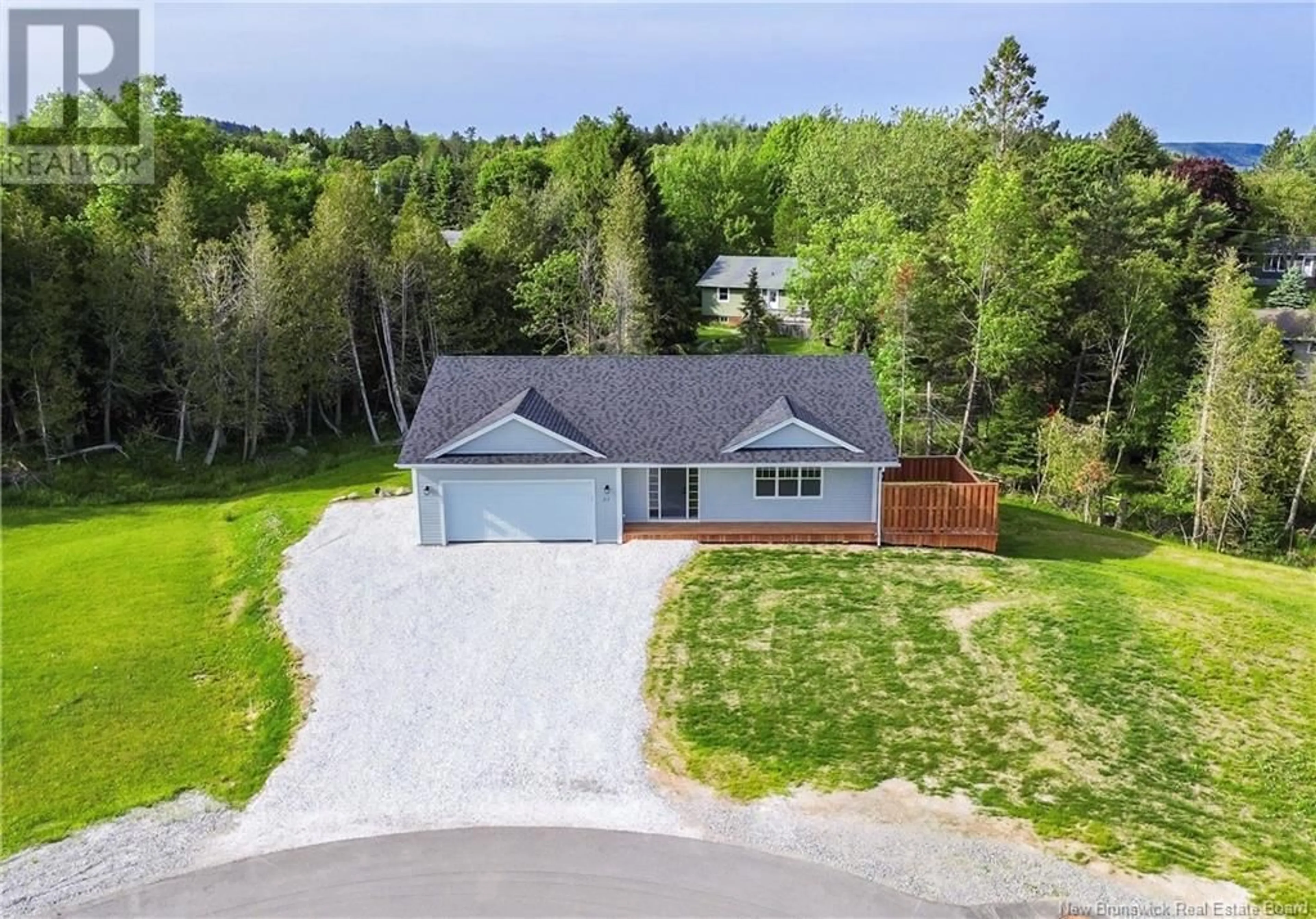 A pic from outside/outdoor area/front of a property/back of a property/a pic from drone, unknown for 53 WHITEHORSE DRIVE, Quispamsis New Brunswick E2E6C1