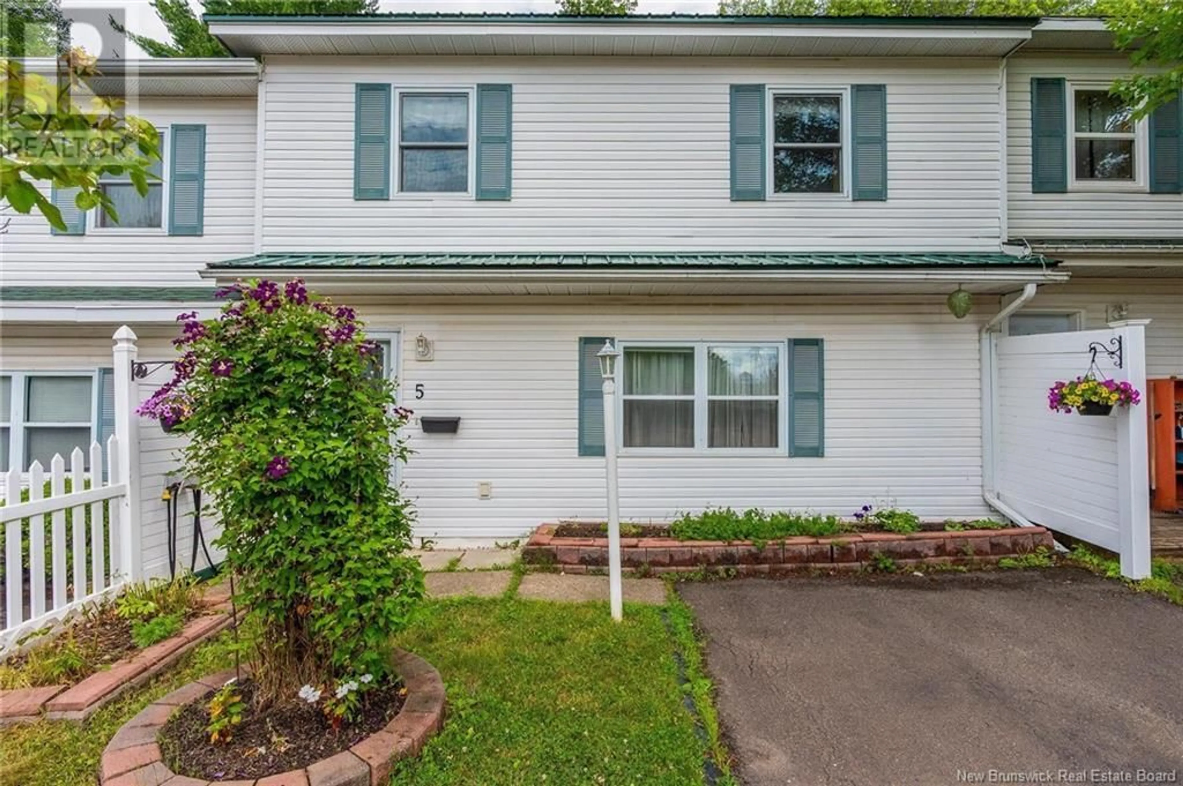 Home with vinyl exterior material, street for 5 WATERFALL DRIVE, Riverview New Brunswick E1B4M1