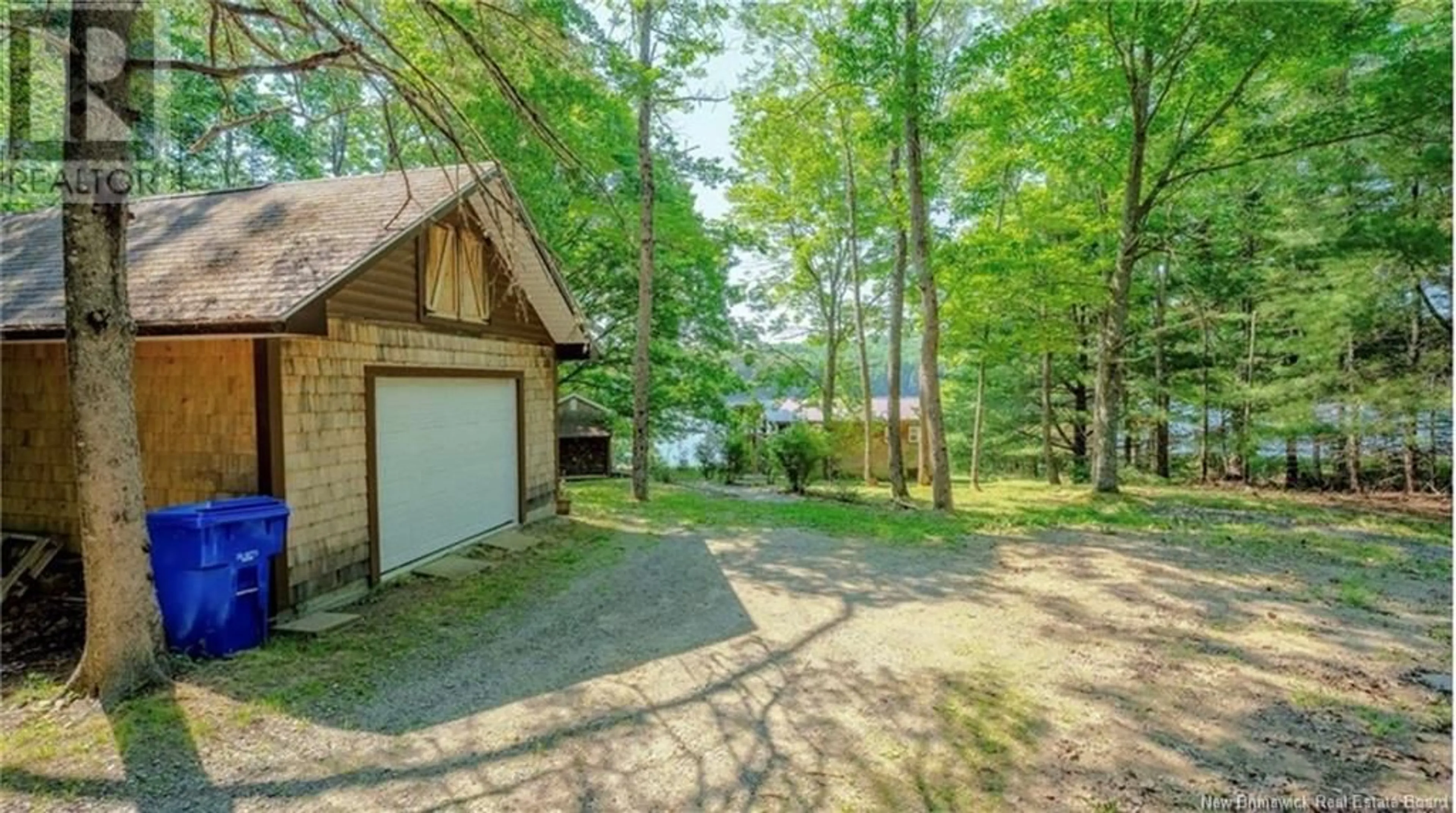 A pic from outside/outdoor area/front of a property/back of a property/a pic from drone, water/lake/river/ocean view for 22 MARKS POINT ROAD, Dufferin New Brunswick E3L3P8