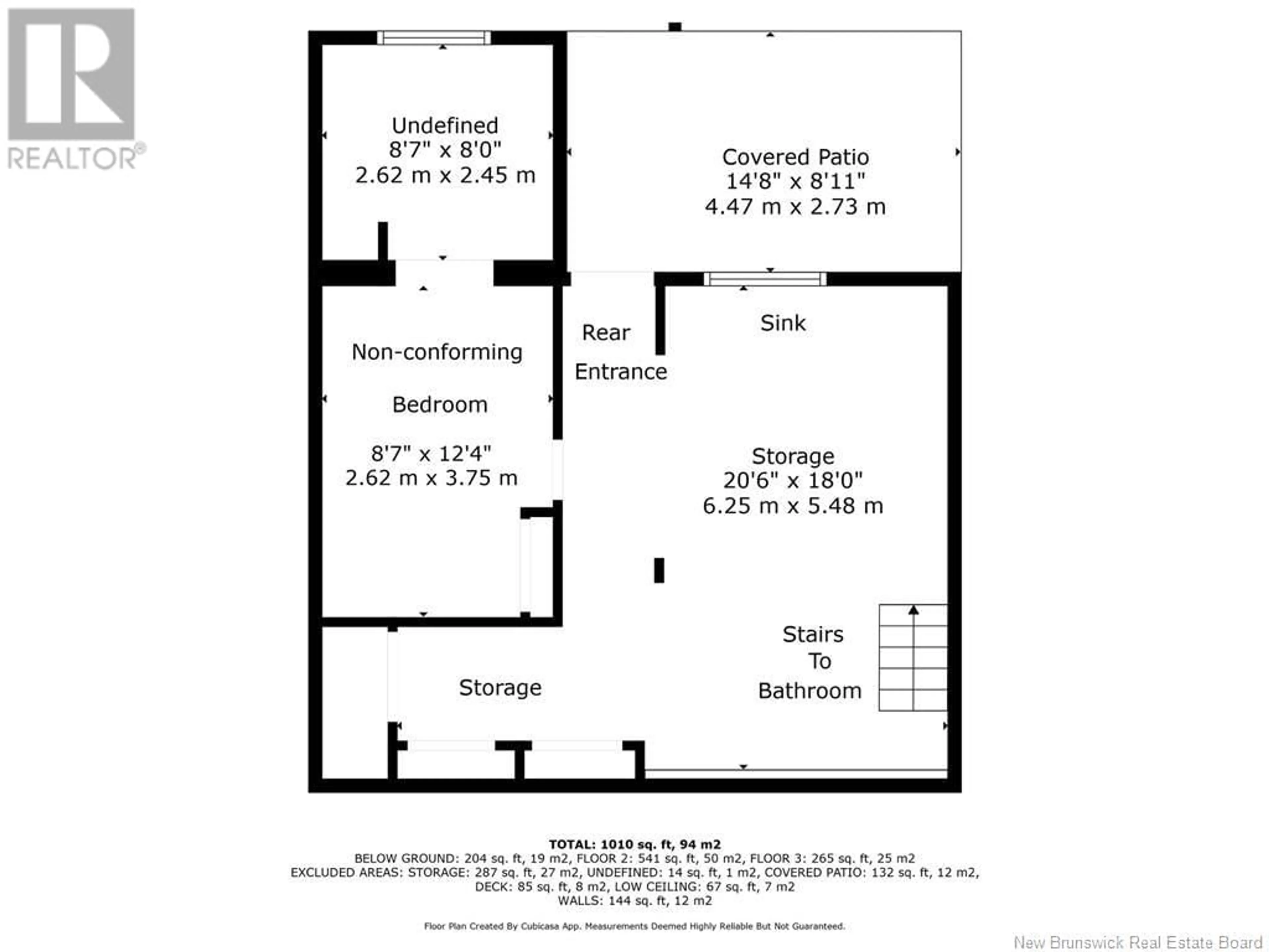 Floor plan for 386 SANSOM STREET, Dalhousie New Brunswick E8C2L1