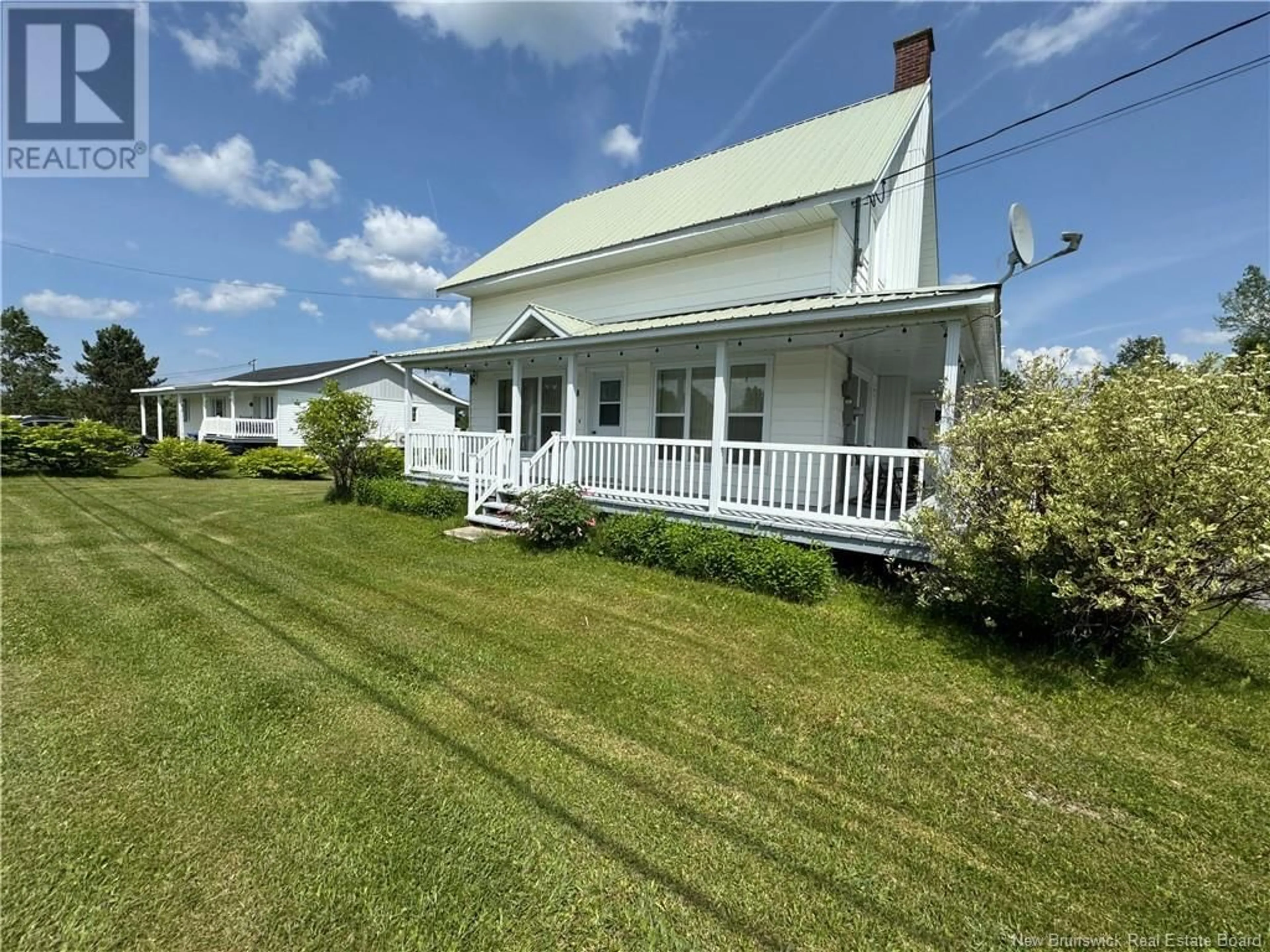 A pic from outside/outdoor area/front of a property/back of a property/a pic from drone, street for 82 265 ROUTE, Kedgwick River New Brunswick E8B1R3