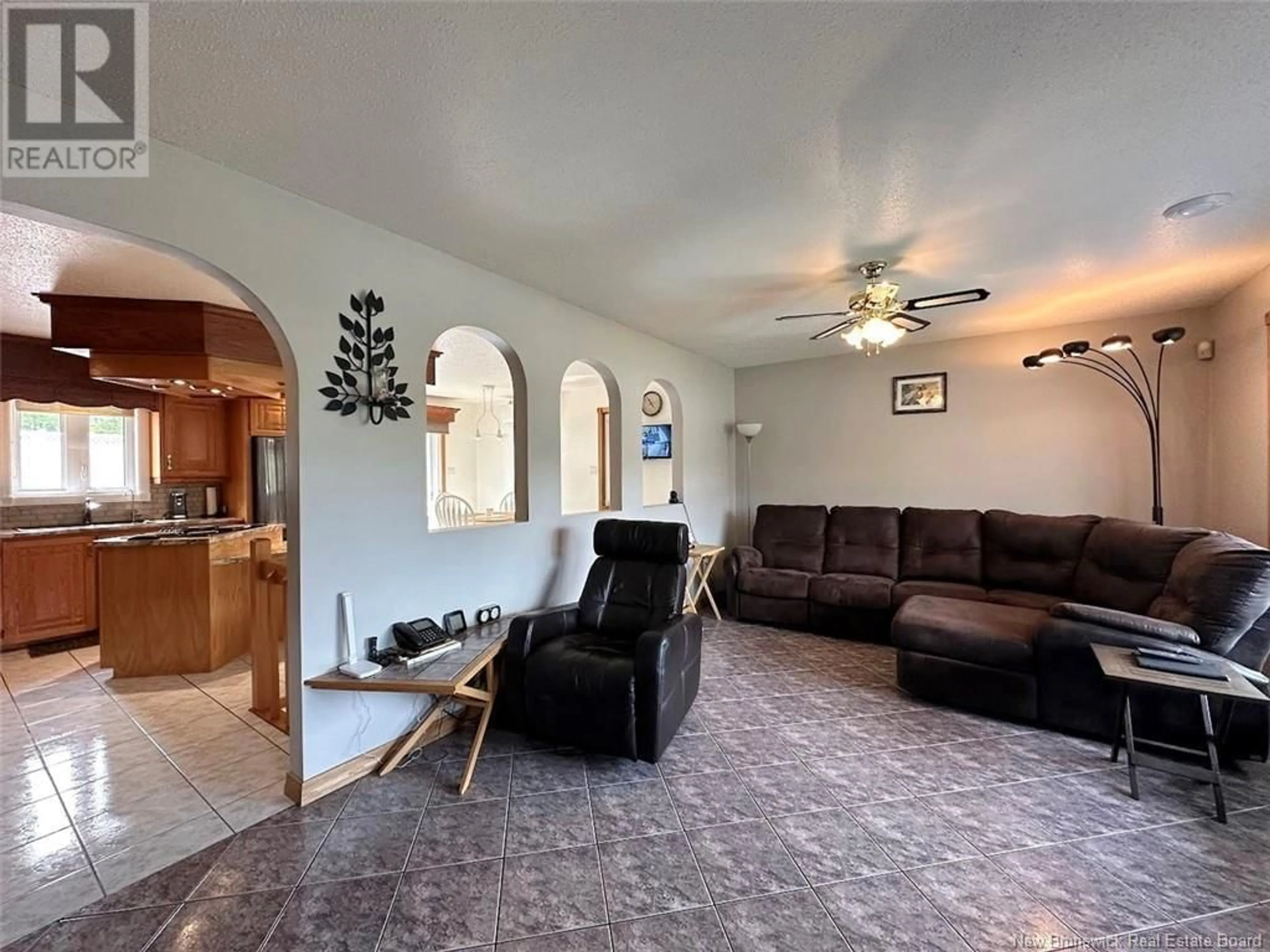 Living room with furniture, unknown for 1297 ST-FRANCOIS STREET, Edmundston New Brunswick E3V4P2