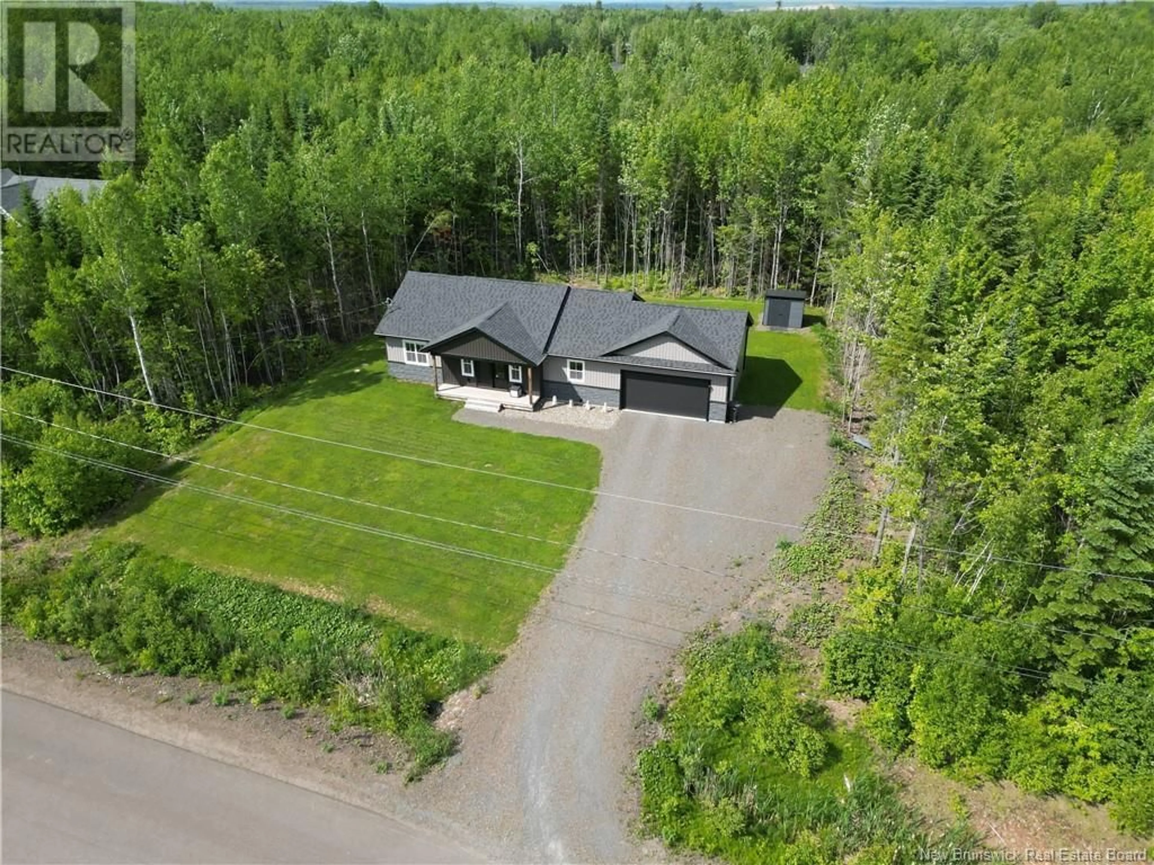 A pic from outside/outdoor area/front of a property/back of a property/a pic from drone, unknown for 12 BARBARA DRIVE, Rusagonis-Waasis New Brunswick E3B5G7