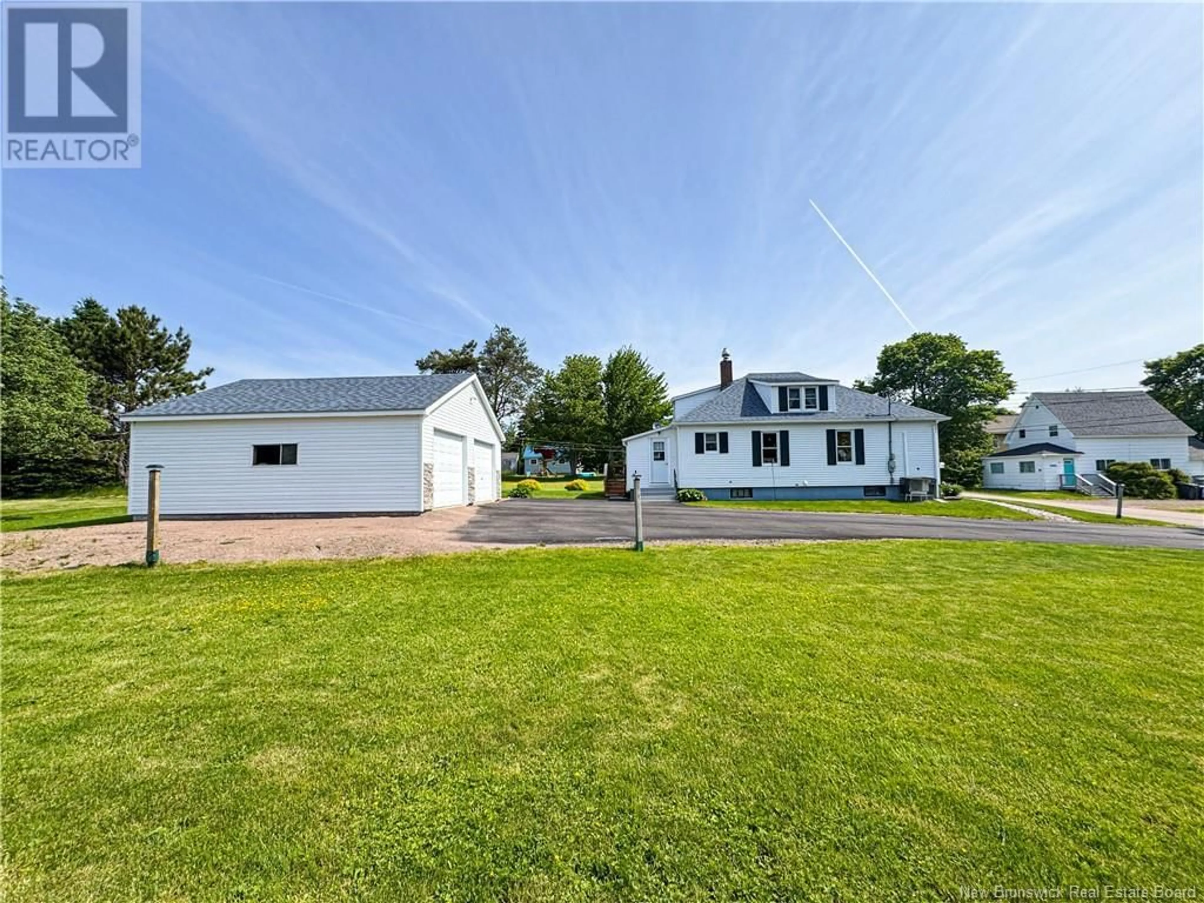 A pic from outside/outdoor area/front of a property/back of a property/a pic from drone, water/lake/river/ocean view for 10 PRINGLE STREET, Sackville New Brunswick E4L3E8