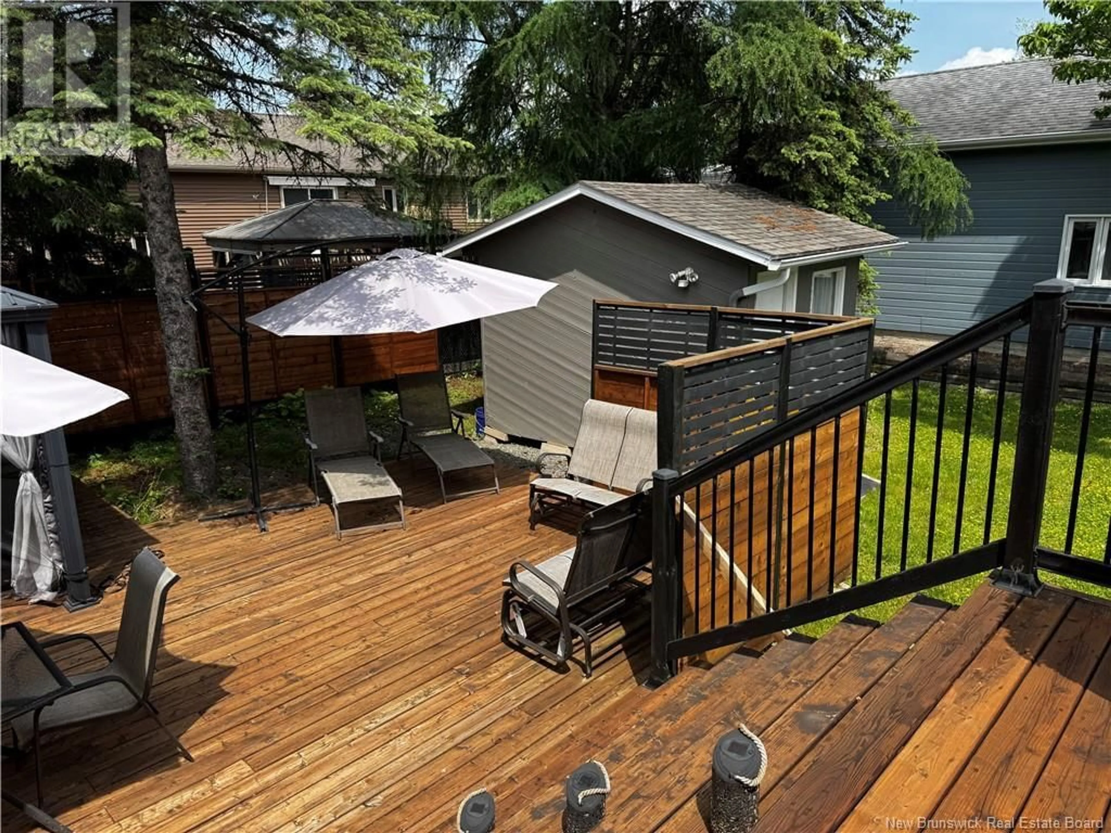 A pic from outside/outdoor area/front of a property/back of a property/a pic from drone, mountain view for 33 BOSSÉ AVENUE, Edmundston New Brunswick E3V3Z8