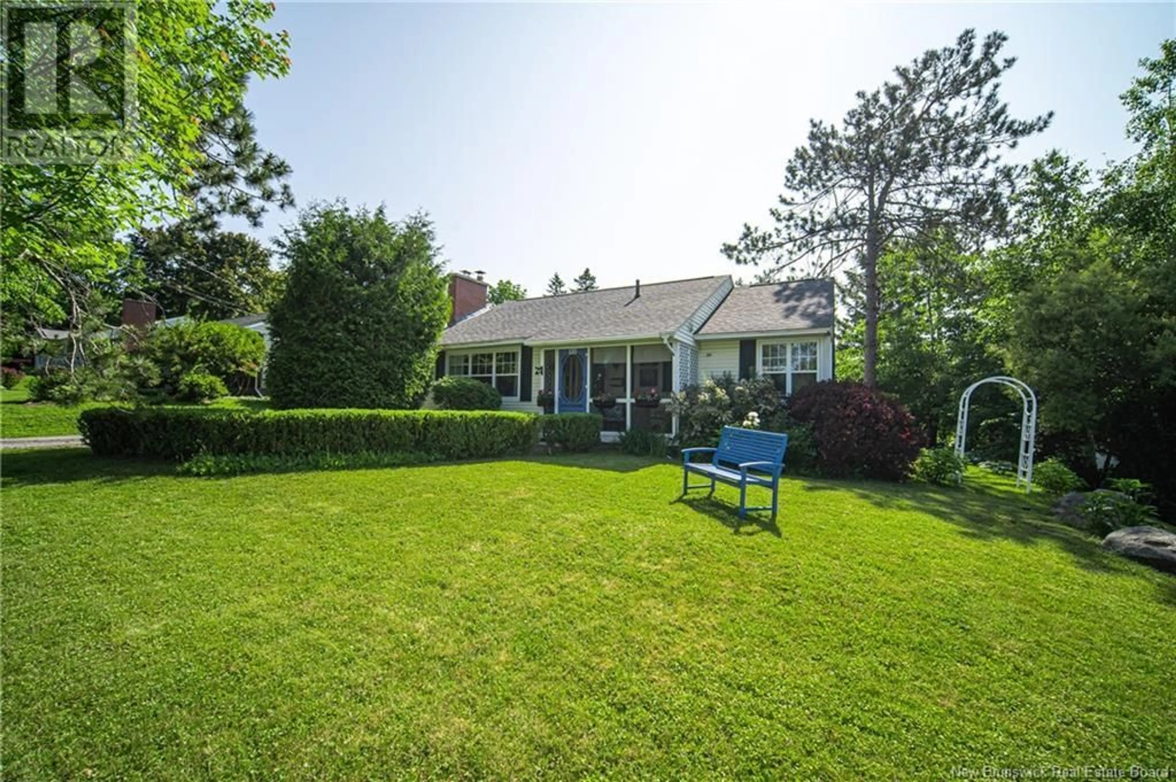 A pic from outside/outdoor area/front of a property/back of a property/a pic from drone, street for 110 CEDAR AVENUE, Fredericton New Brunswick E3A2C5