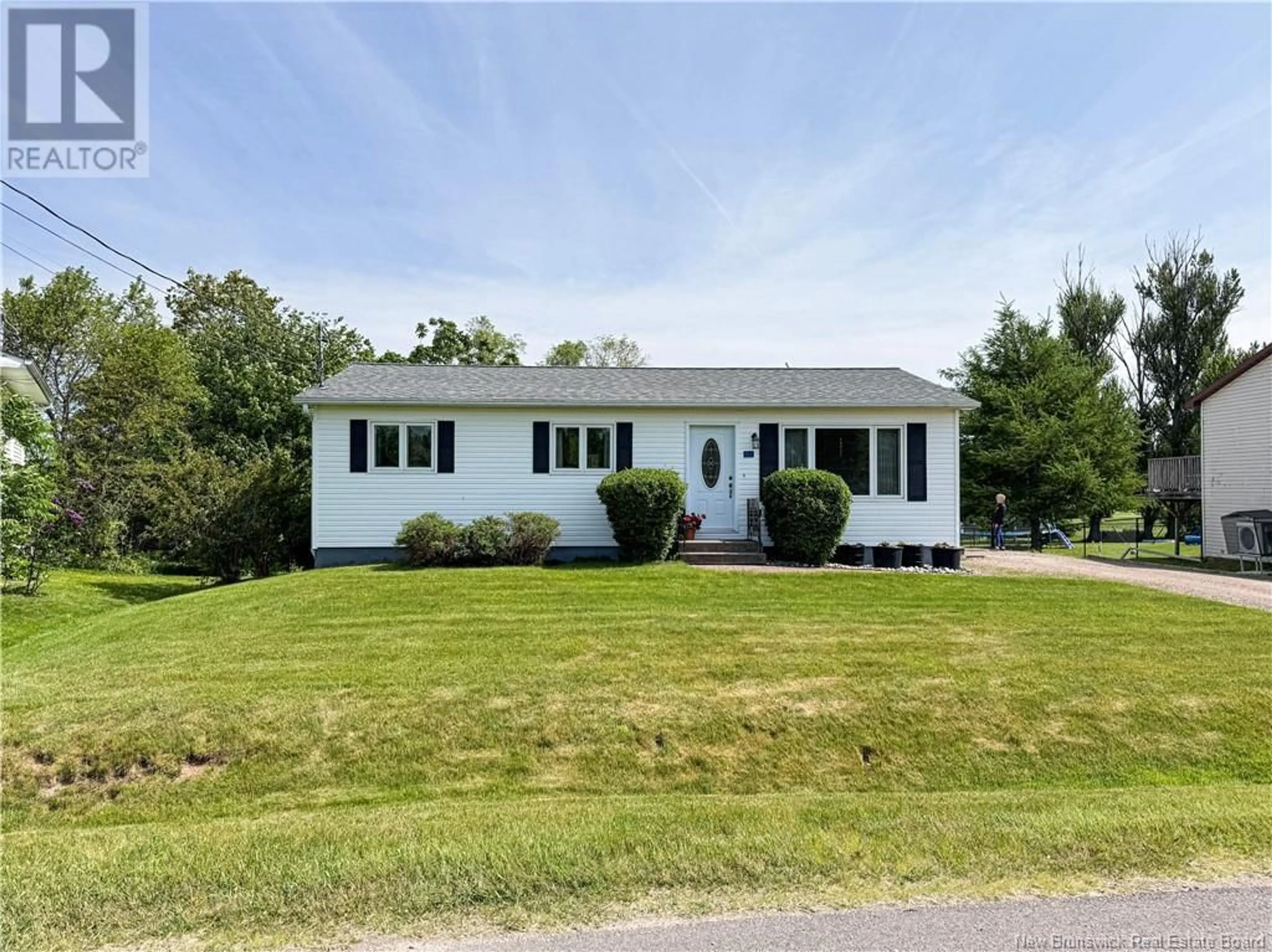 Home with vinyl exterior material, street for 61 MORICE DRIVE, Sackville New Brunswick E4L2Z8