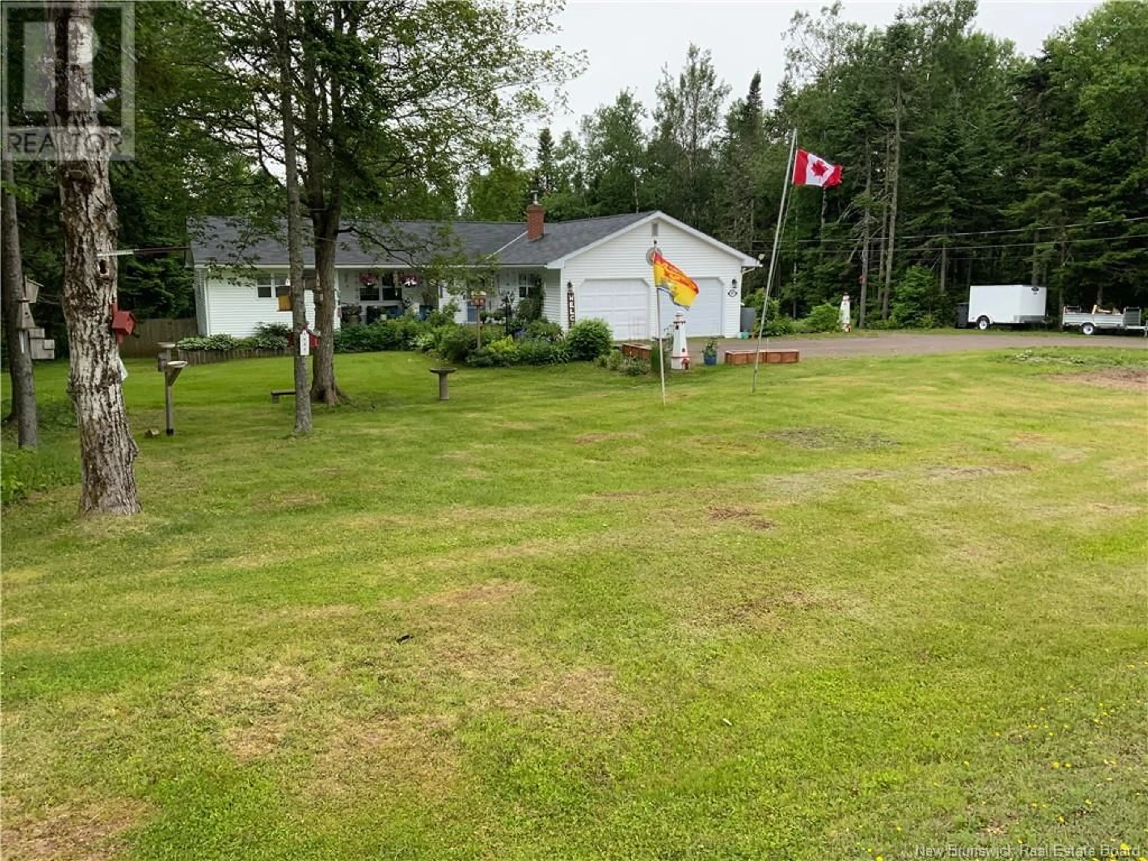 A pic from outside/outdoor area/front of a property/back of a property/a pic from drone, street for 87 VALLEYVIEW DRIVE, Wards Creek New Brunswick E4E4P5