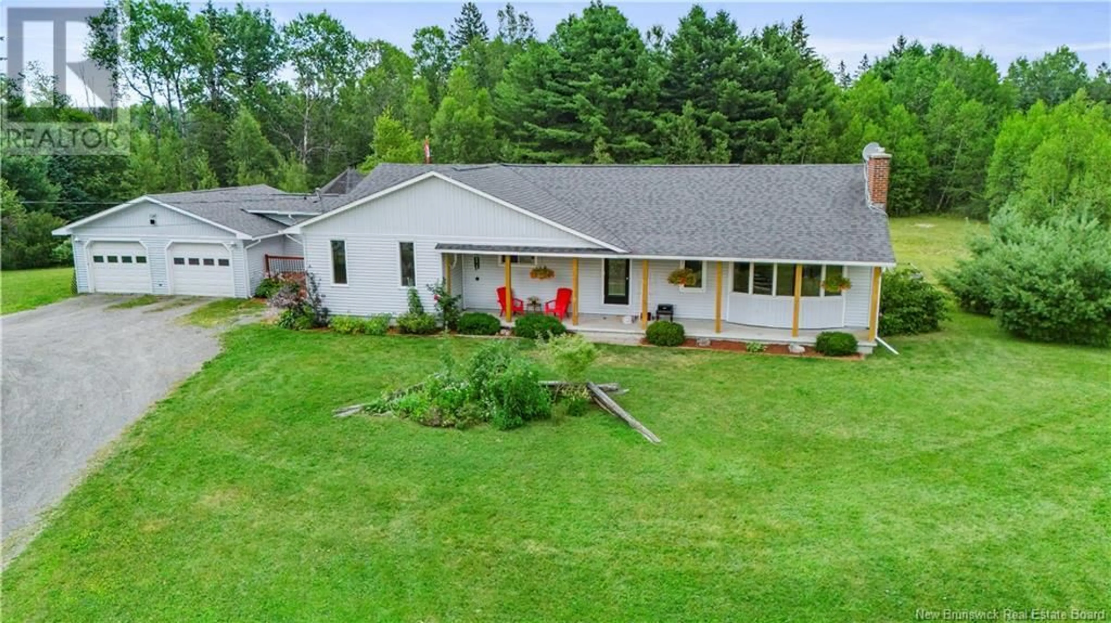 A pic from outside/outdoor area/front of a property/back of a property/a pic from drone, unknown for 638 ROUTE 605, Temperance Vale New Brunswick E6G2C8