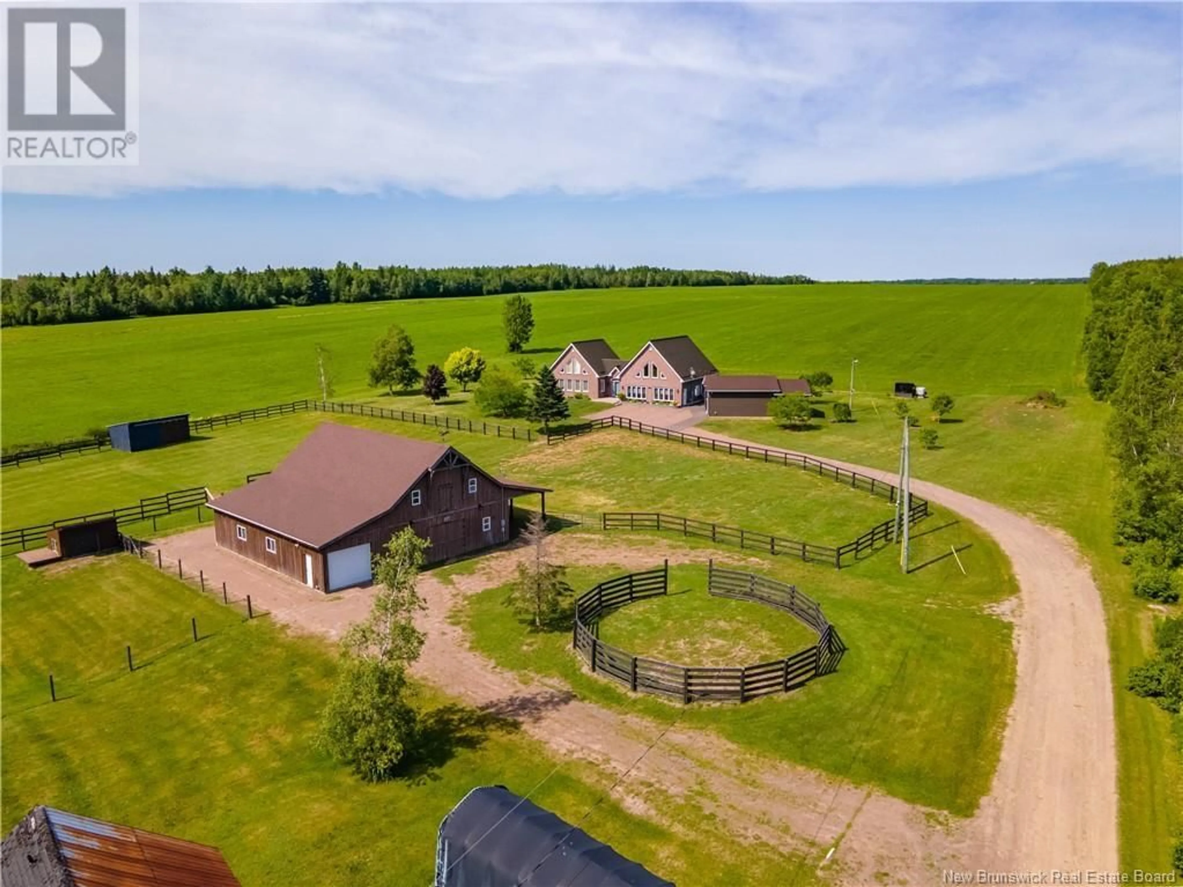 A pic from outside/outdoor area/front of a property/back of a property/a pic from drone, water/lake/river/ocean view for 826 ROUTE 933, Haute-Aboujagane New Brunswick E4P5S4
