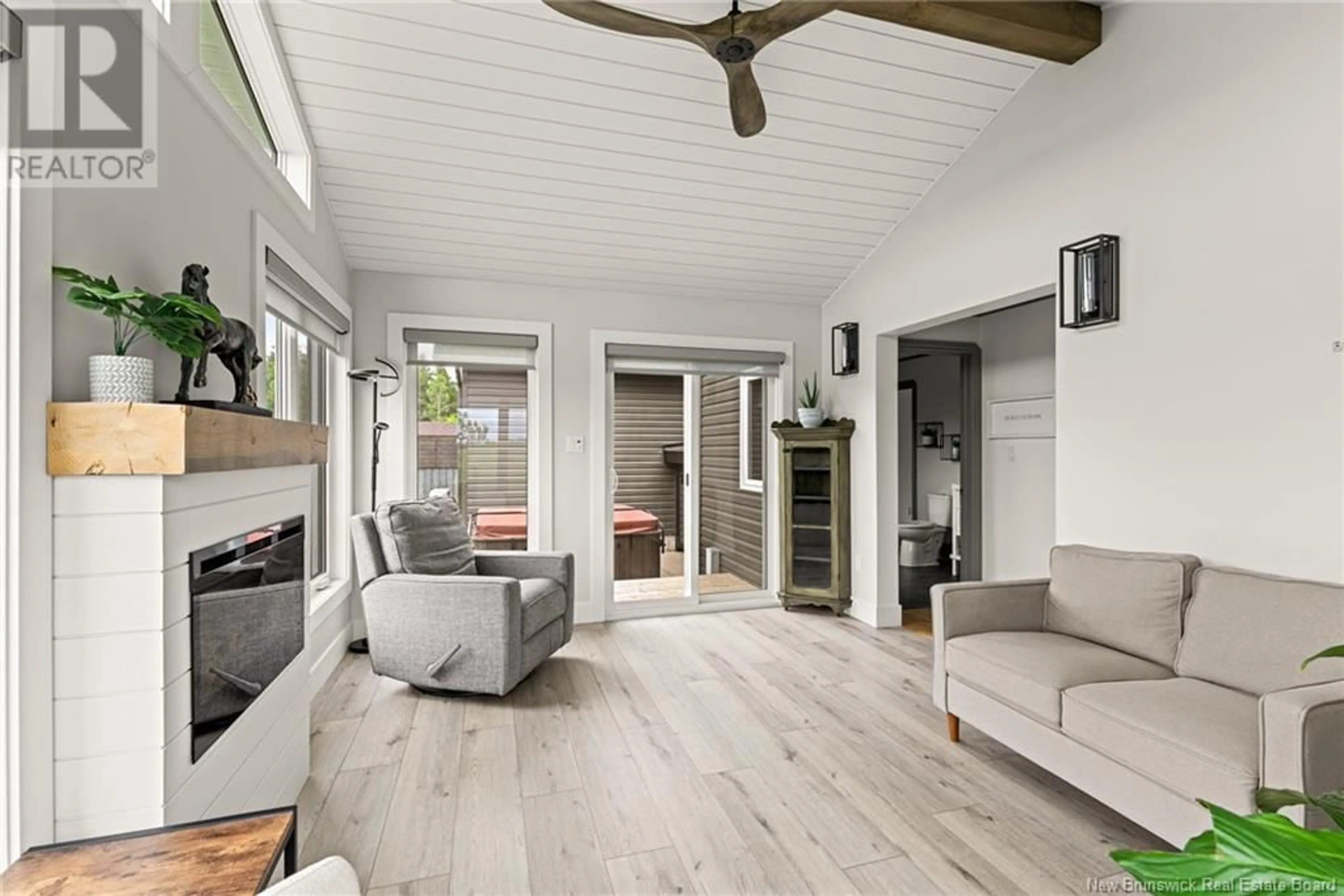 Living room with furniture, unknown for 826 ROUTE 933, Haute-Aboujagane New Brunswick E4P5S4