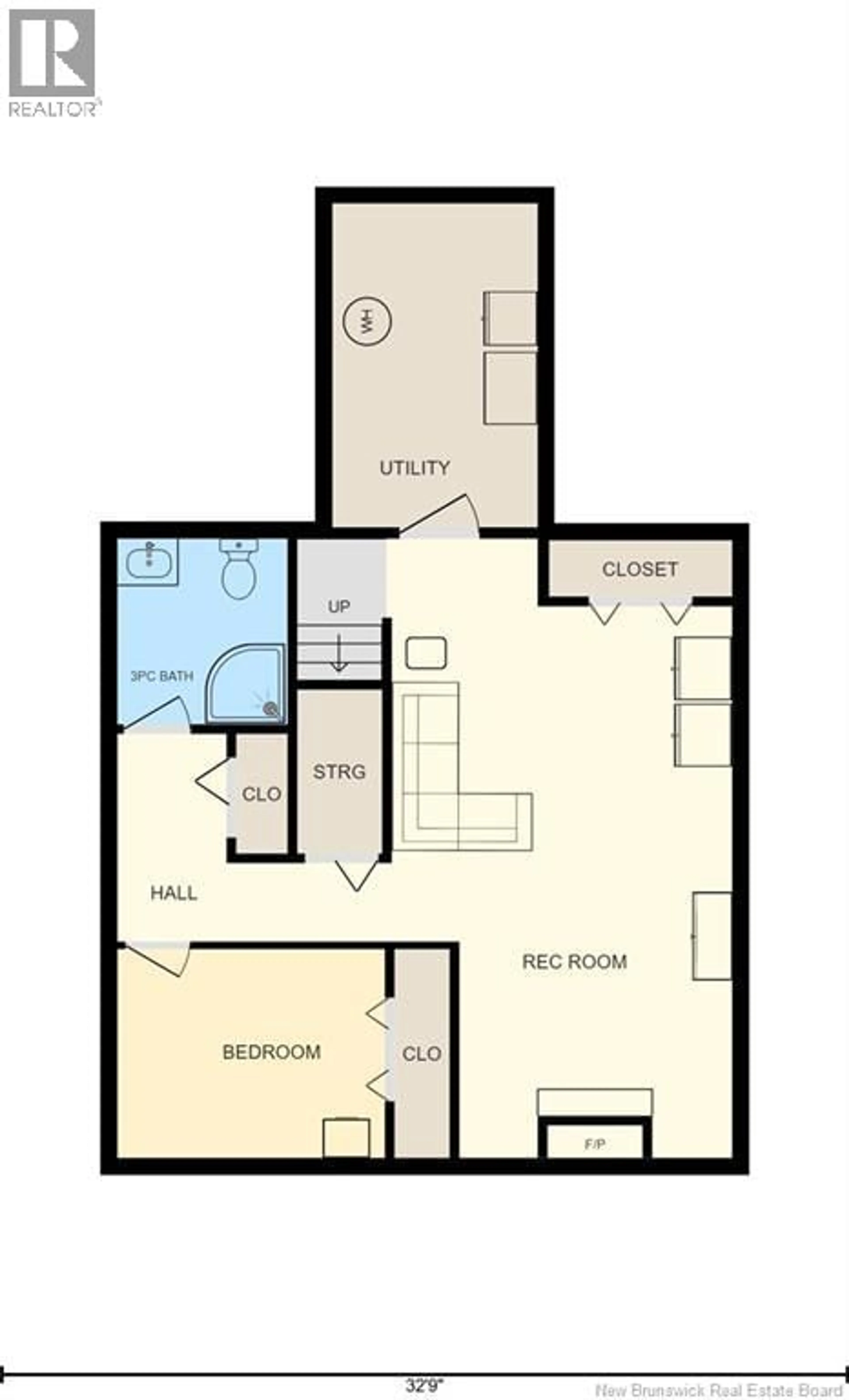 Floor plan for 826 ROUTE 933, Haute-Aboujagane New Brunswick E4P5S4