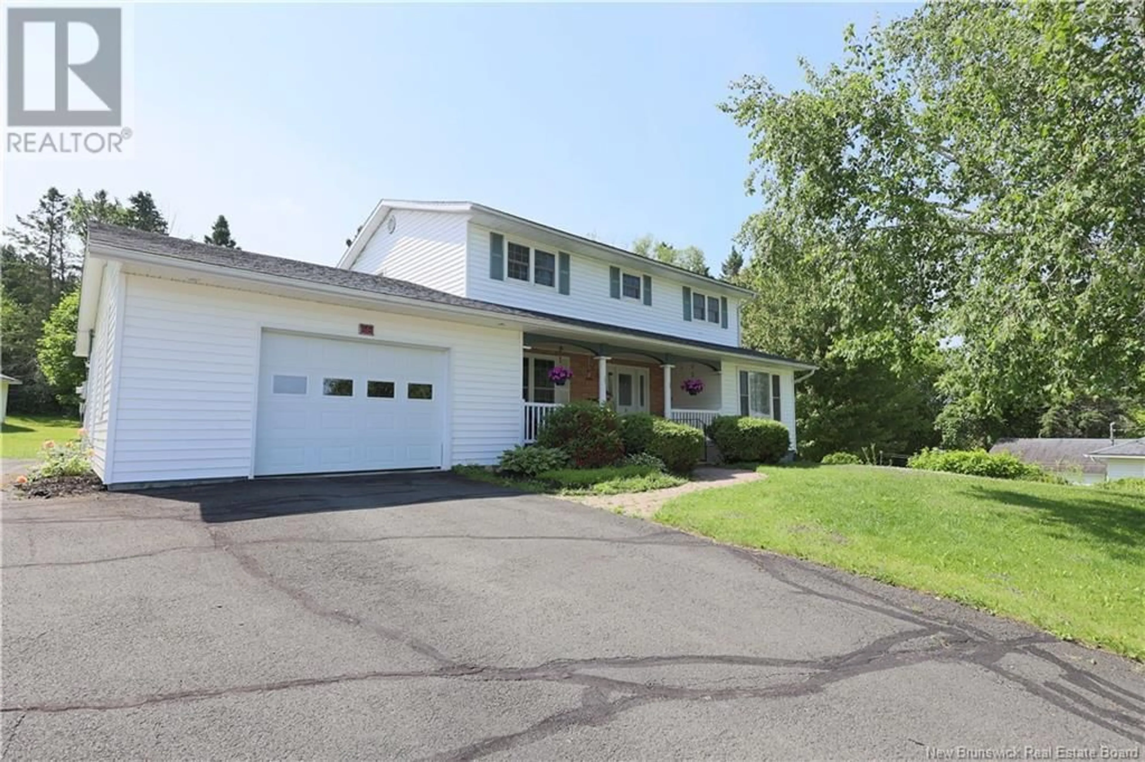Home with vinyl exterior material, street for 68 BIRCHWOOD STREET, Perth-Andover New Brunswick E7H1M9