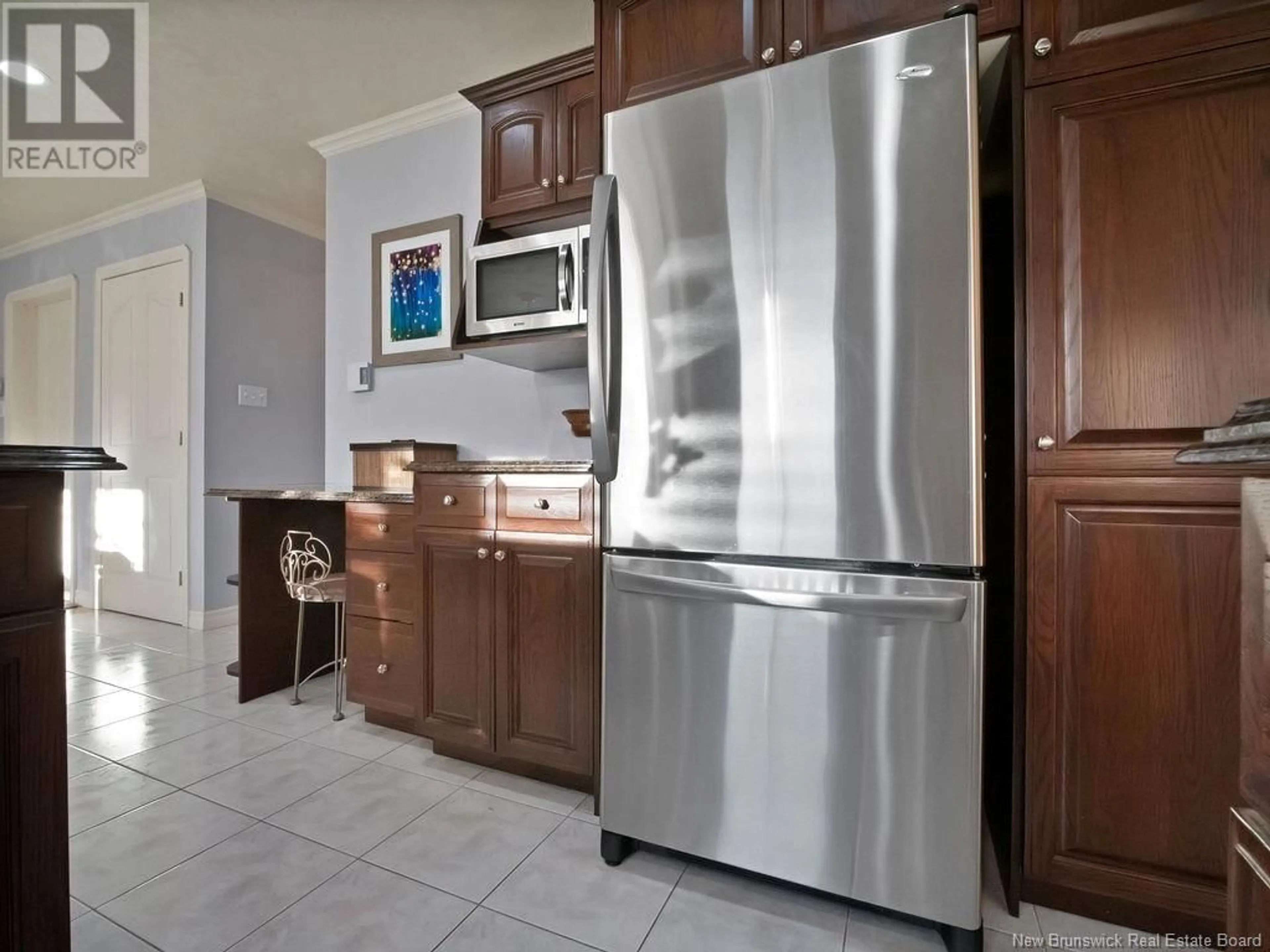 Standard kitchen, ceramic/tile floor for 61 COPPERFIELD LANE, Moncton New Brunswick E1C9Y7