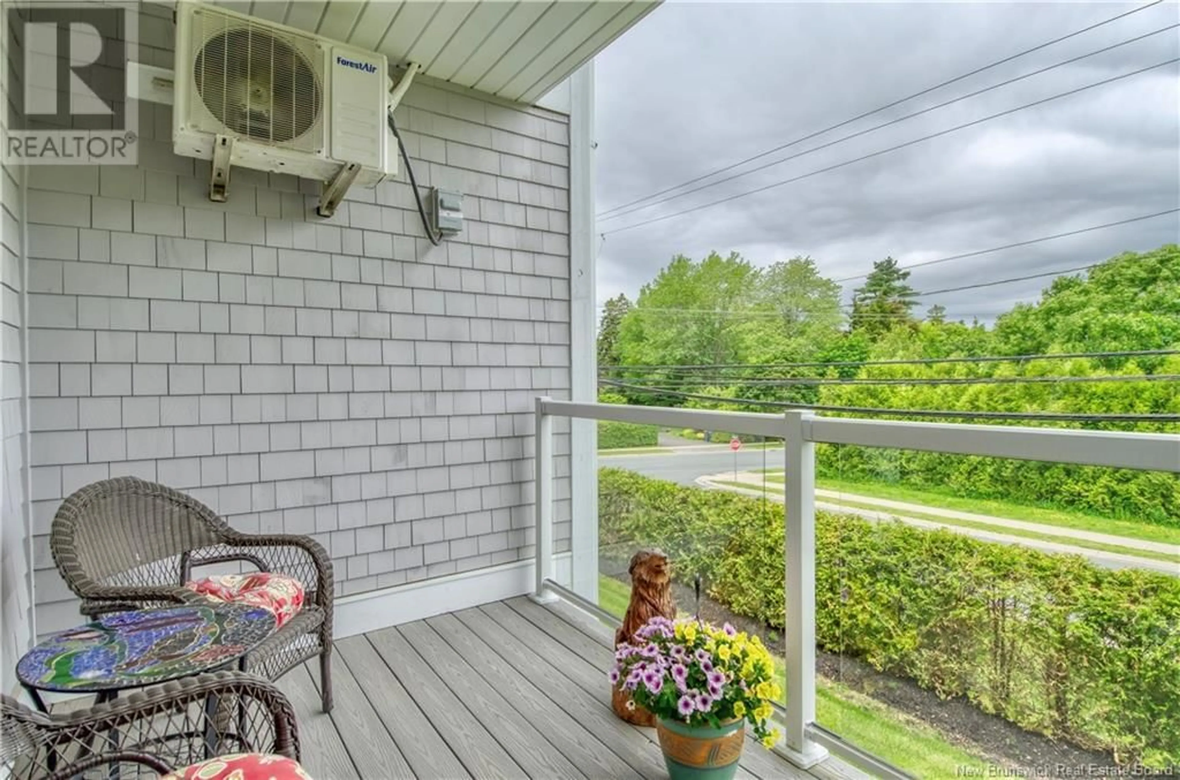 Patio, water/lake/river/ocean view for 202 - 54 HAMPTON ROAD, Rothesay New Brunswick E2E0V5
