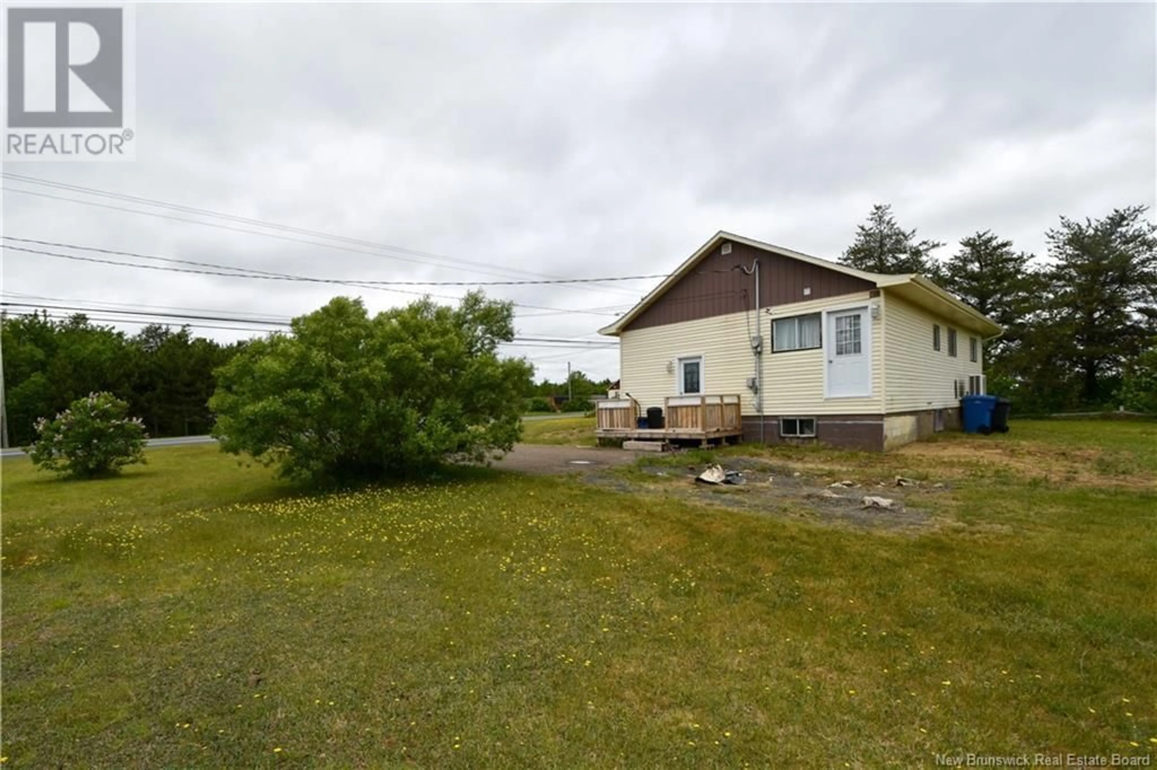 A pic from outside/outdoor area/front of a property/back of a property/a pic from drone, building for 5062 ROUTE 11, Brantville New Brunswick E9H1N1
