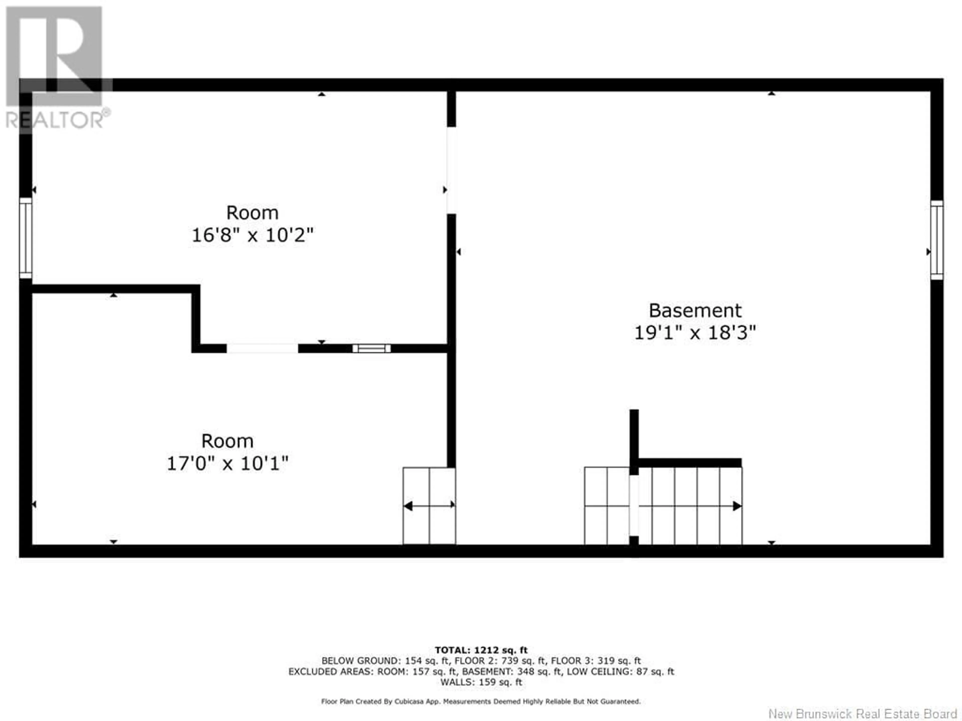 Floor plan for 2866 DES PIONNIERS AVENUE, Balmoral New Brunswick E8E1G6
