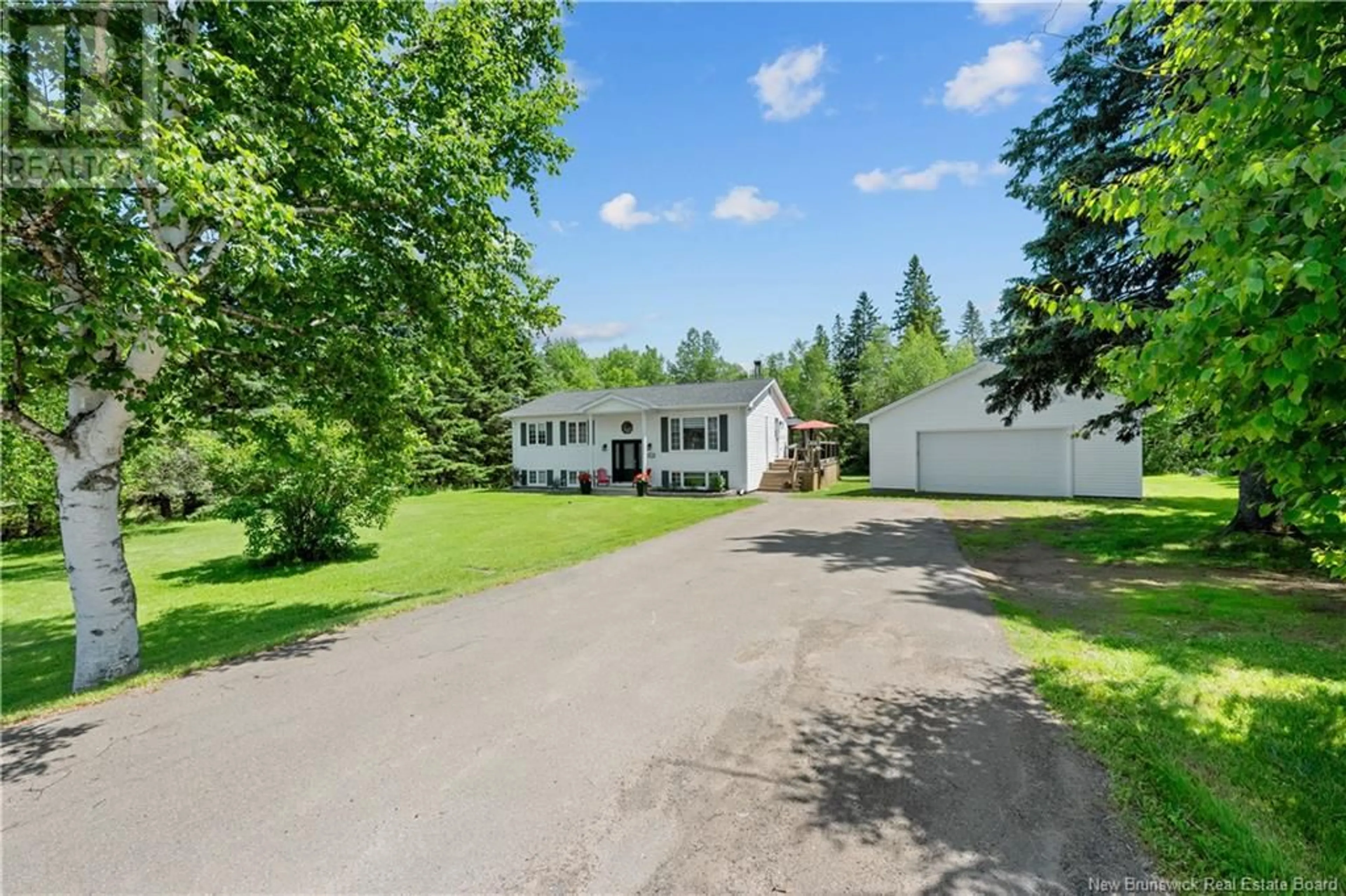 A pic from outside/outdoor area/front of a property/back of a property/a pic from drone, street for 3801 ROUTE 115, Notre-Dame New Brunswick E4V2E7