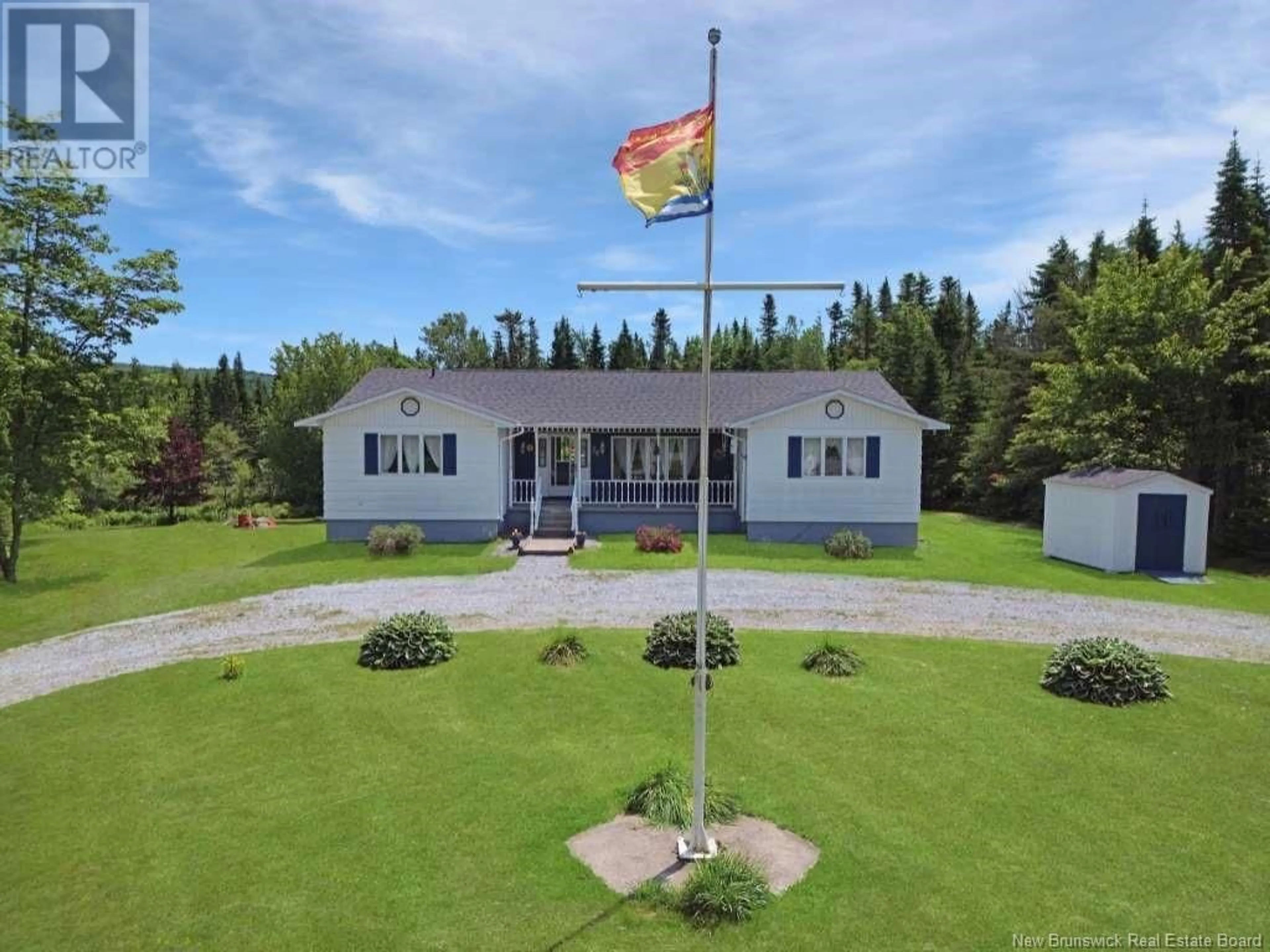 A pic from outside/outdoor area/front of a property/back of a property/a pic from drone, building for 78 UPPER QUACO ROAD, Baxters Corner New Brunswick E2S2S6