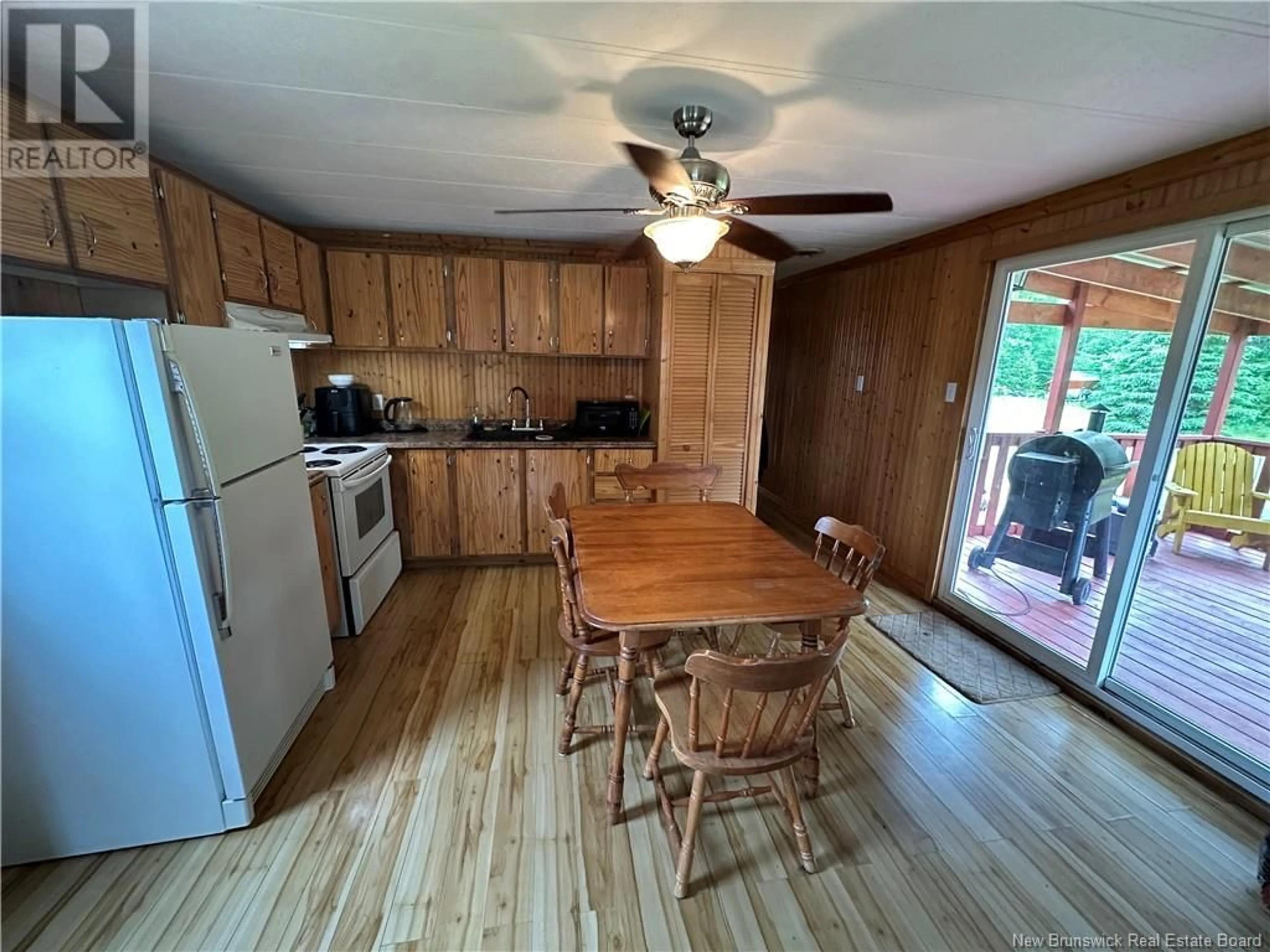 Standard kitchen, wood/laminate floor for 2206 NORTHWEST ROAD, Trout Brook New Brunswick E1V2L1