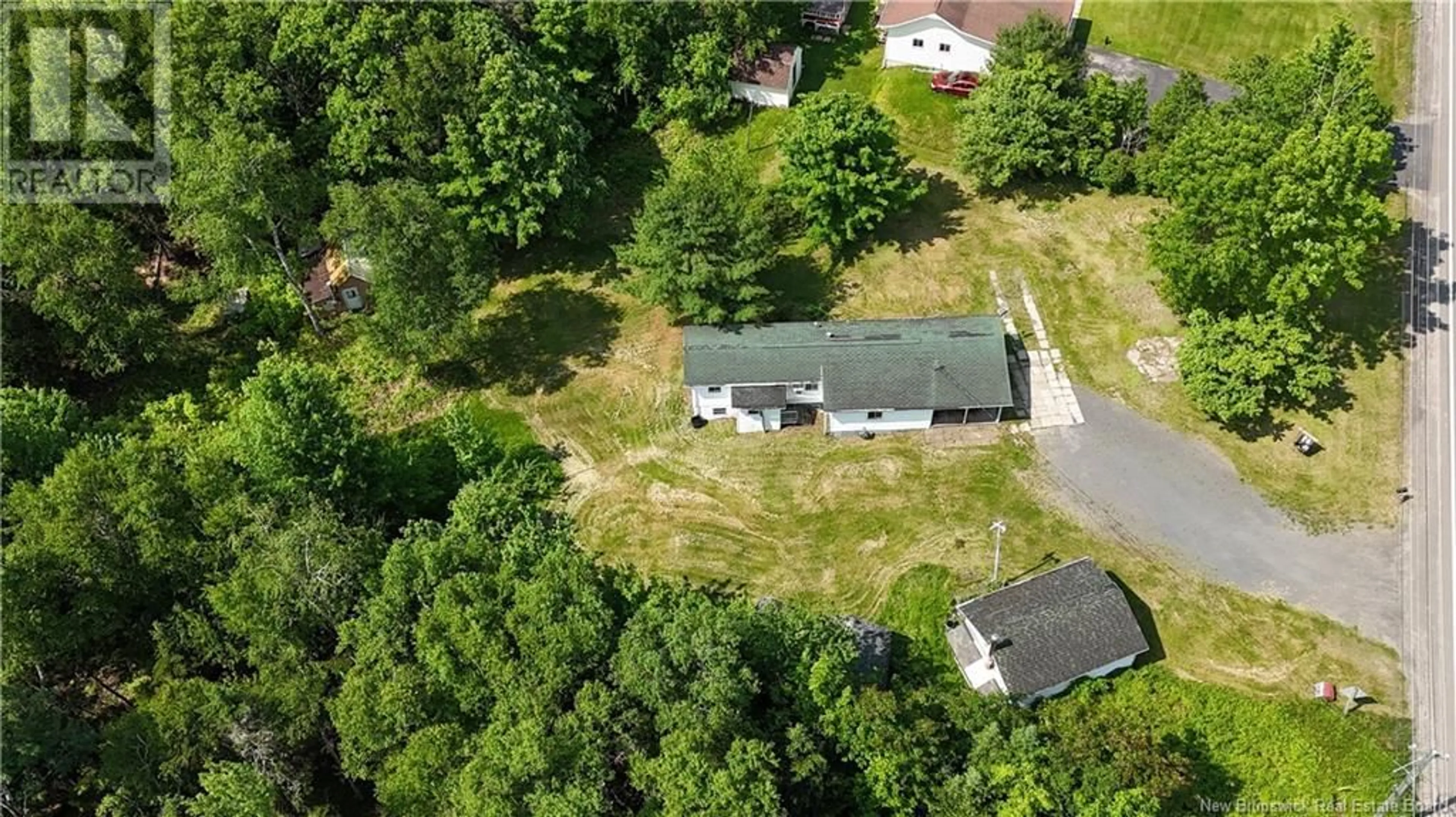 A pic from outside/outdoor area/front of a property/back of a property/a pic from drone, unknown for 403 ROUTE 105 ROUTE, Keswick Ridge New Brunswick E6L1A8