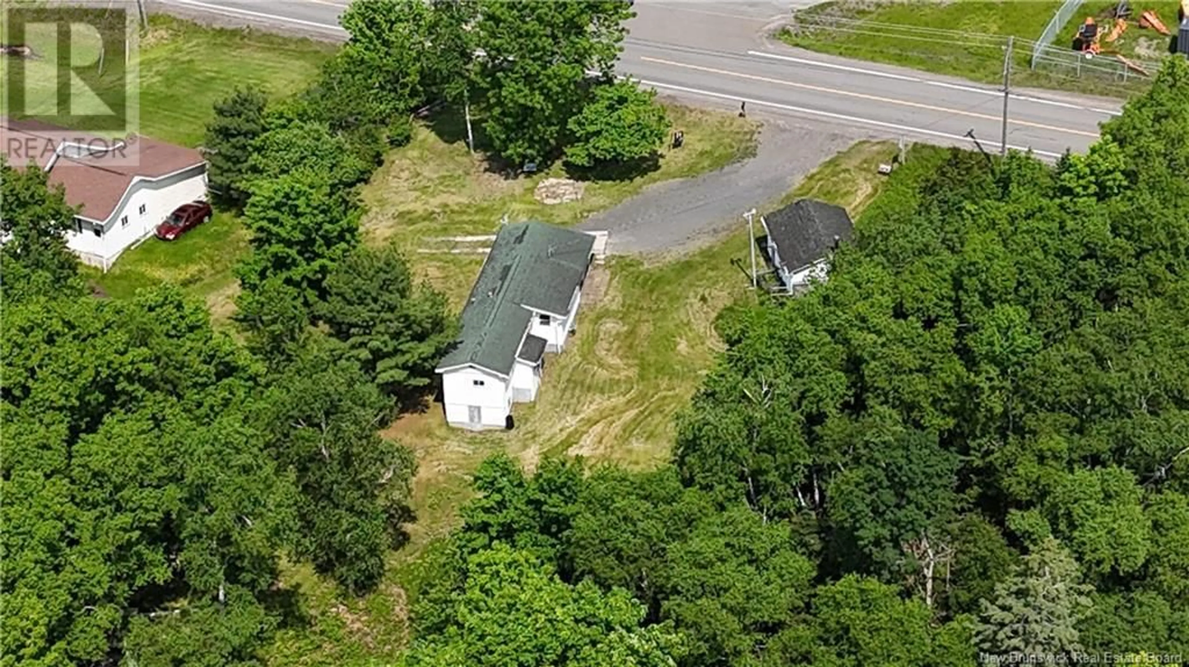 A pic from outside/outdoor area/front of a property/back of a property/a pic from drone, street for 403 ROUTE 105 ROUTE, Keswick Ridge New Brunswick E6L1A8