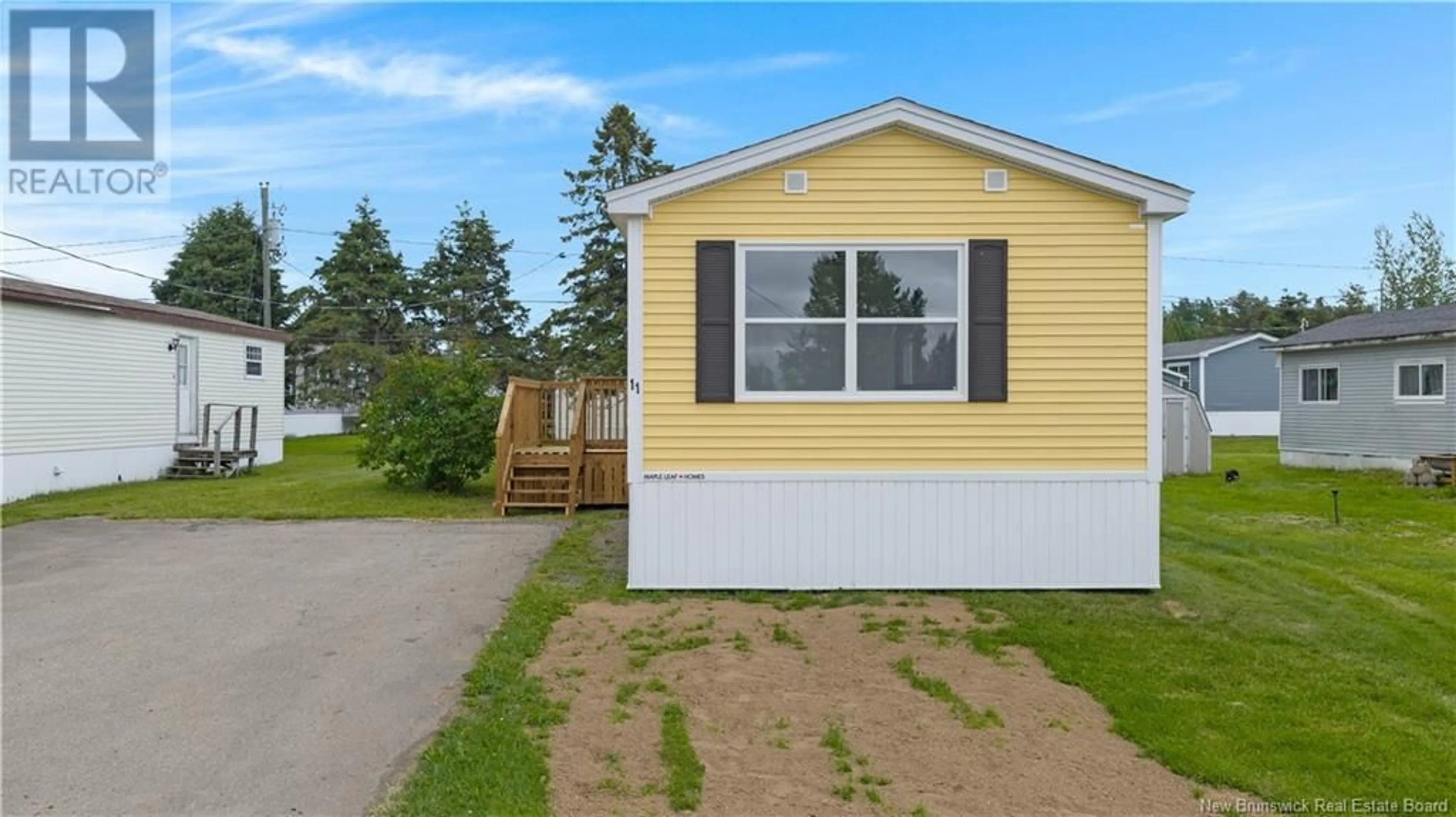 Home with vinyl exterior material, water/lake/river/ocean view for 11 ORCHARD CRESCENT, Picadilly New Brunswick E4E3X5
