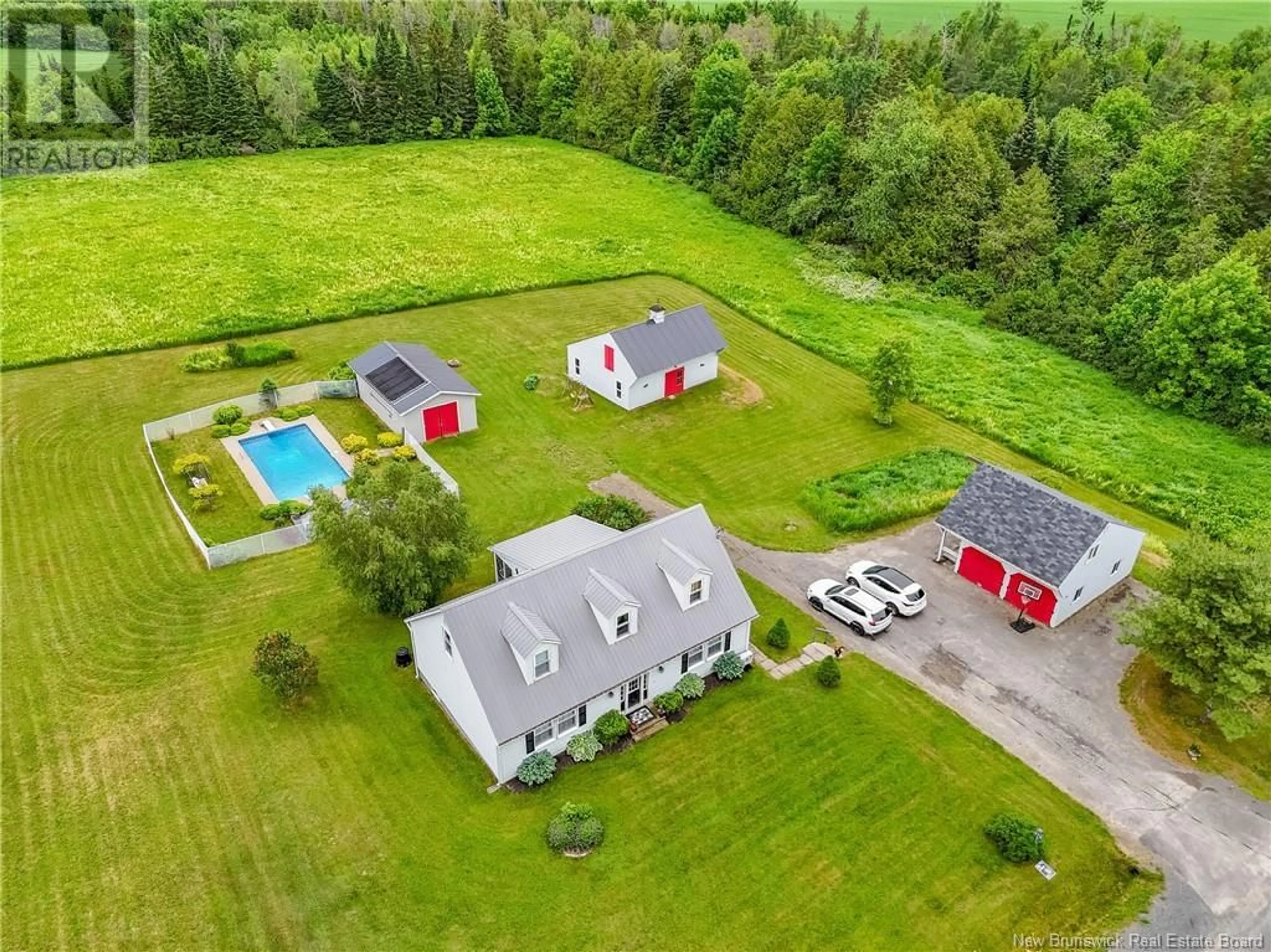 A pic from outside/outdoor area/front of a property/back of a property/a pic from drone, unknown for 419 BEARDSLEY ROAD, Beardsley New Brunswick E7M4G8