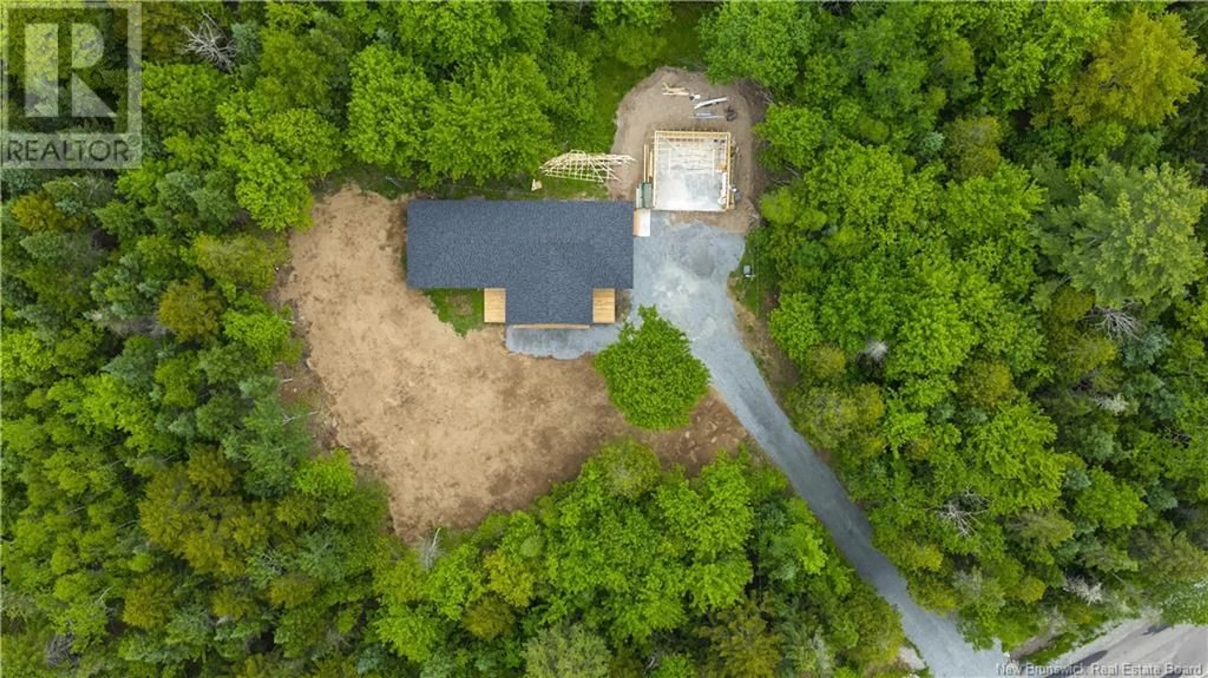 A pic from outside/outdoor area/front of a property/back of a property/a pic from drone, unknown for 175 ROBERTSON ROAD, Lakeside New Brunswick E5N7K8