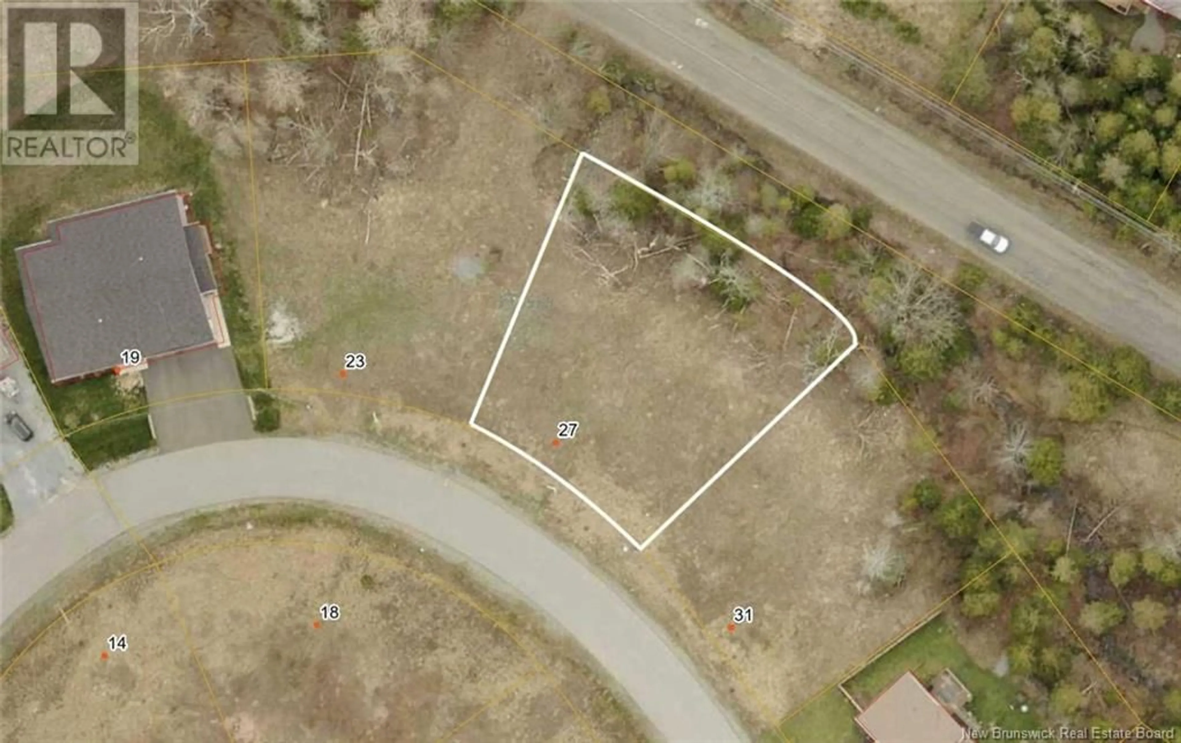 A pic from outside/outdoor area/front of a property/back of a property/a pic from drone, street for 27 TRILLIUM DRIVE, Quispamsis New Brunswick E2E0K9