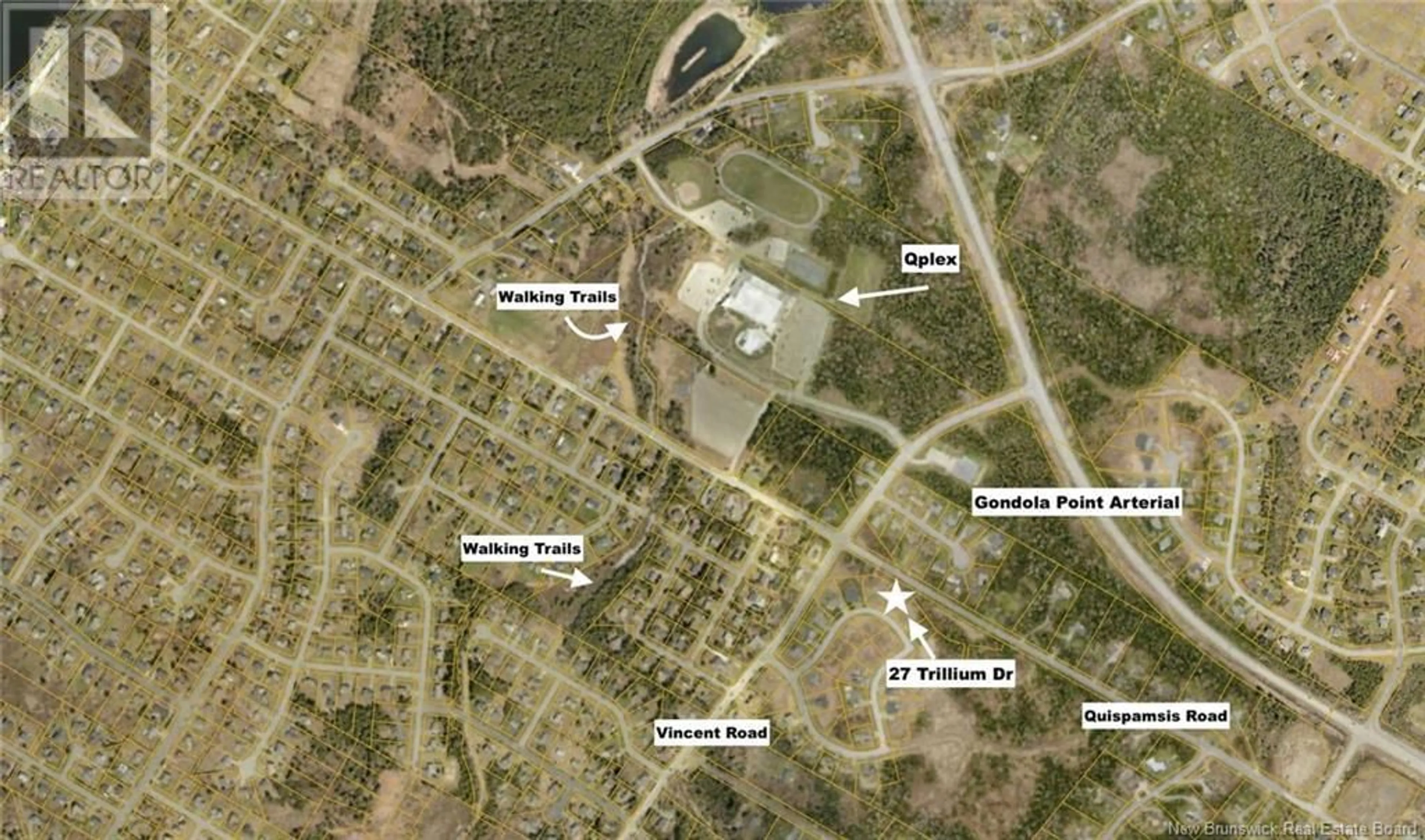 Picture of a map for 27 TRILLIUM DRIVE, Quispamsis New Brunswick E2E0K9