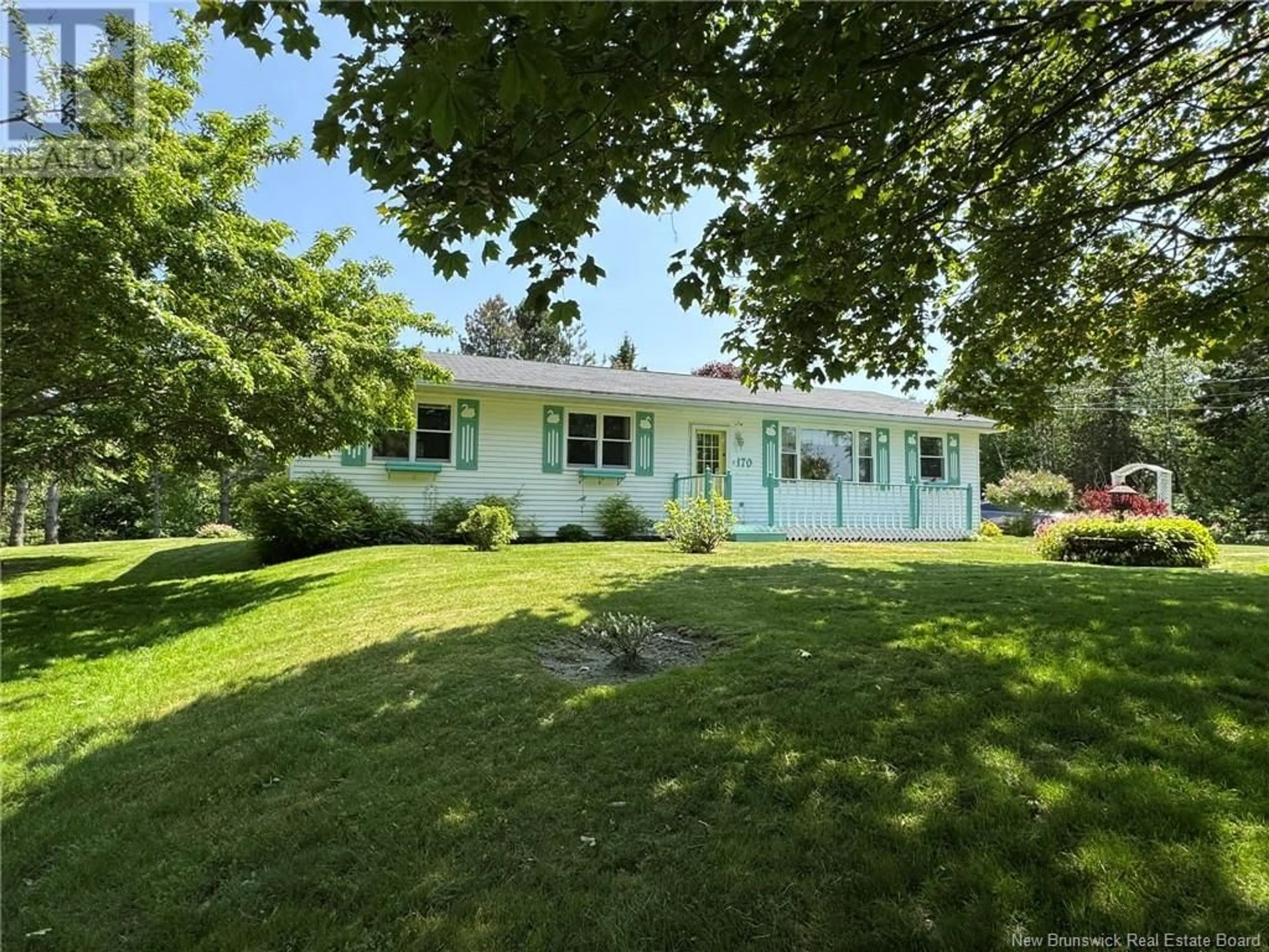 Home with vinyl exterior material, street for 170 ANGLIN DRIVE, Saint John New Brunswick E2K3R1