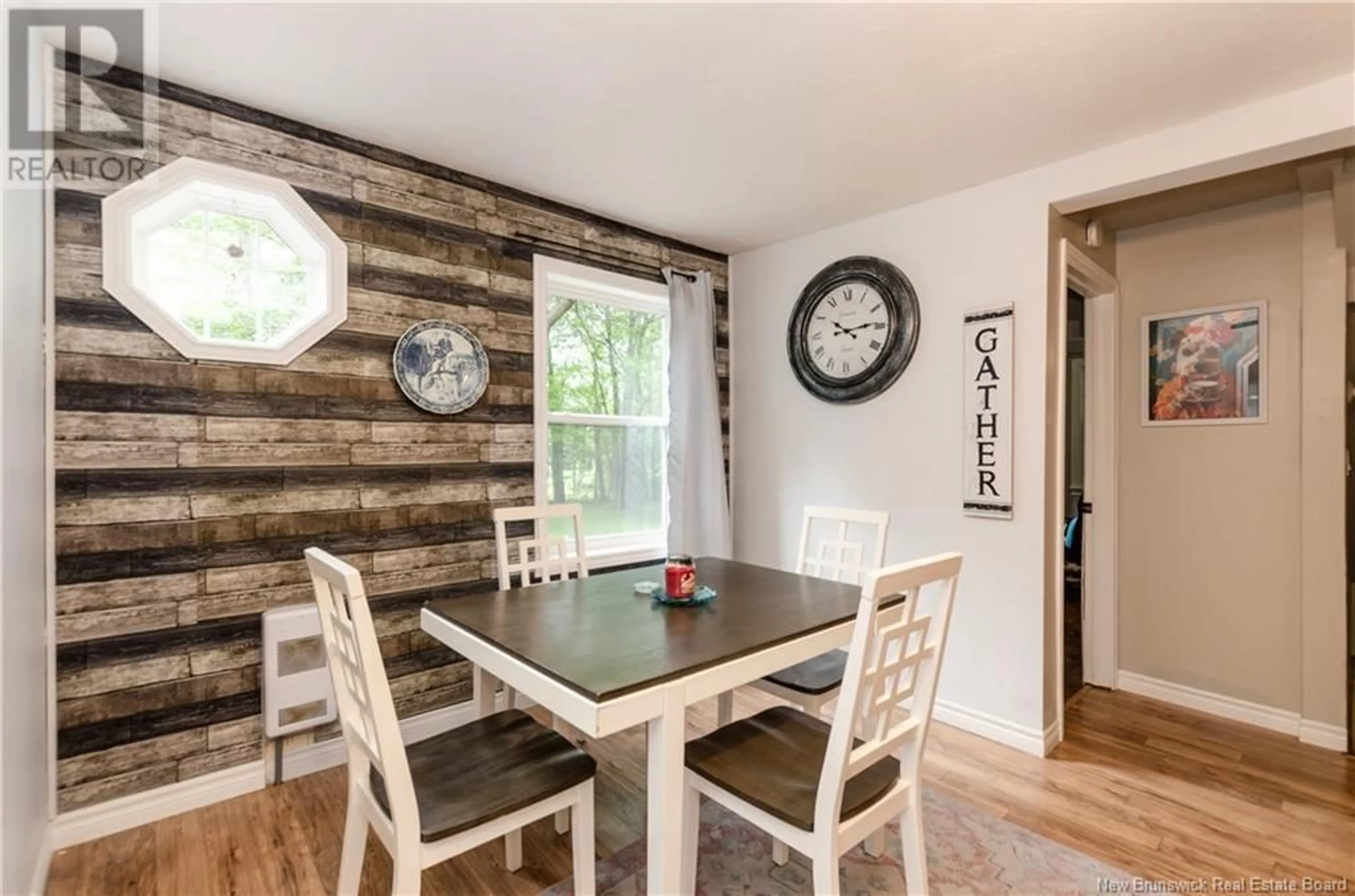 Dining room, wood/laminate floor for 636 SANATORIUM ROAD, Moncton New Brunswick E4J1X6
