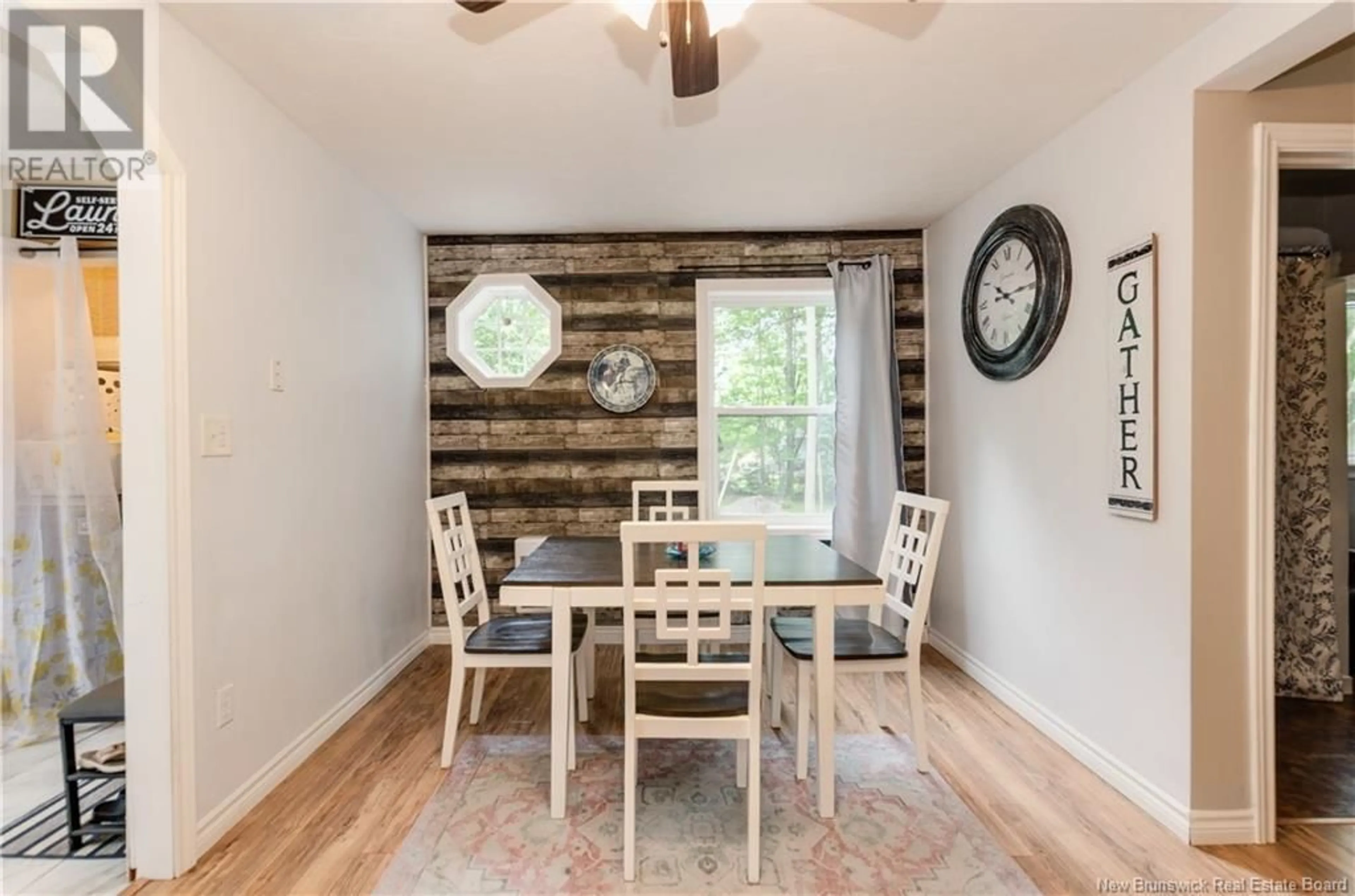 Dining room, wood/laminate floor for 636 SANATORIUM ROAD, Moncton New Brunswick E4J1X6