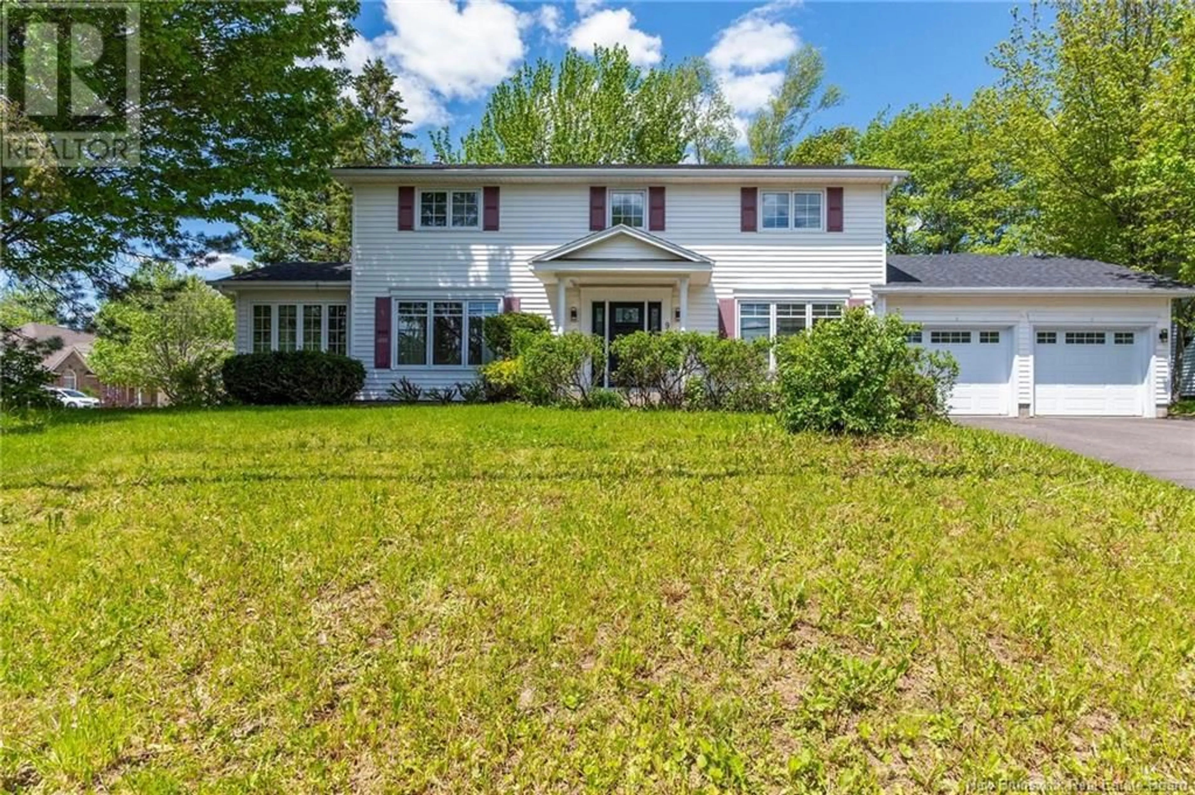 Home with vinyl exterior material, street for 9 GRENVILLE ROAD, Riverview New Brunswick E1B4S2