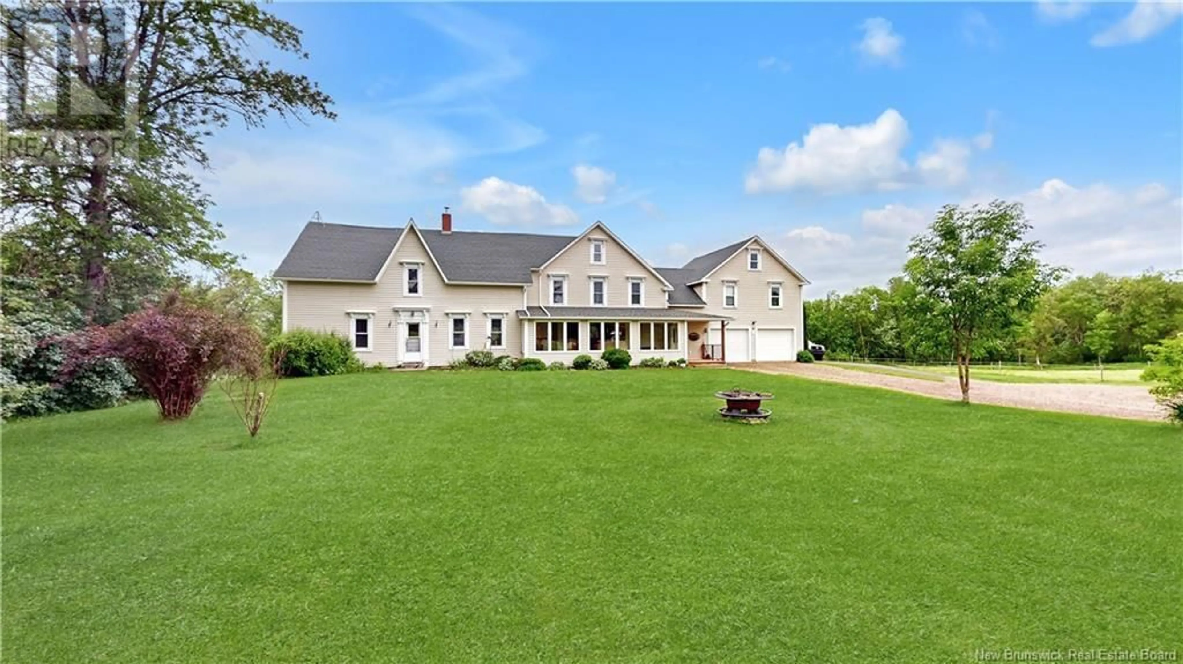 A pic from outside/outdoor area/front of a property/back of a property/a pic from drone, building for 85 SOUTH CANAAN ROAD, Coles Island New Brunswick E4C2S1