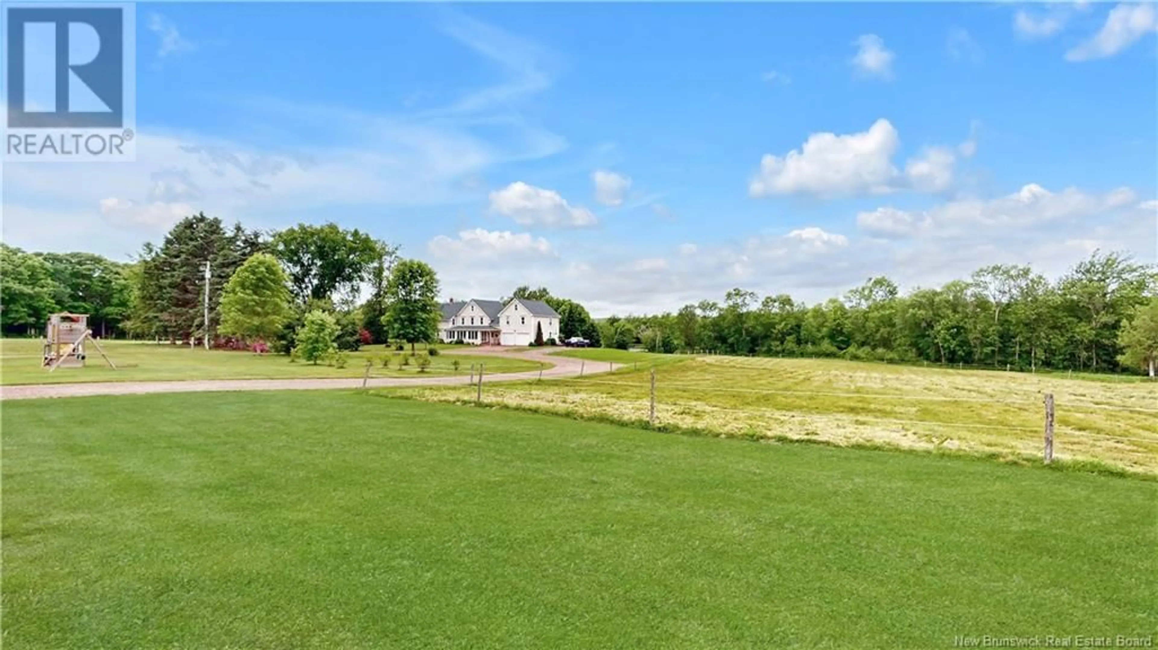 A pic from outside/outdoor area/front of a property/back of a property/a pic from drone, water/lake/river/ocean view for 85 SOUTH CANAAN ROAD, Coles Island New Brunswick E4C2S1