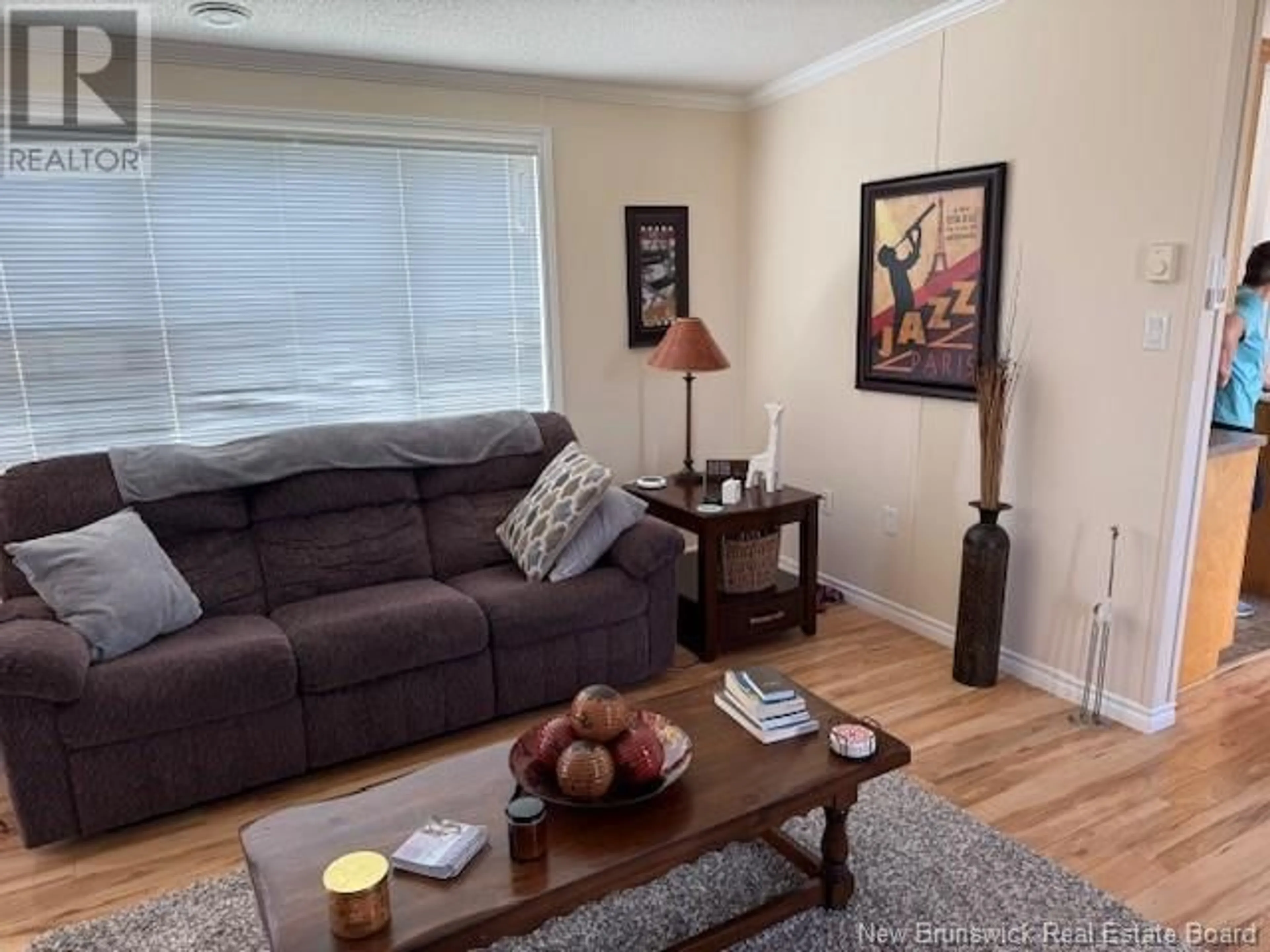 Living room with furniture, wood/laminate floor for 91 HAYWARD LANE, Riverview New Brunswick E1B0G3