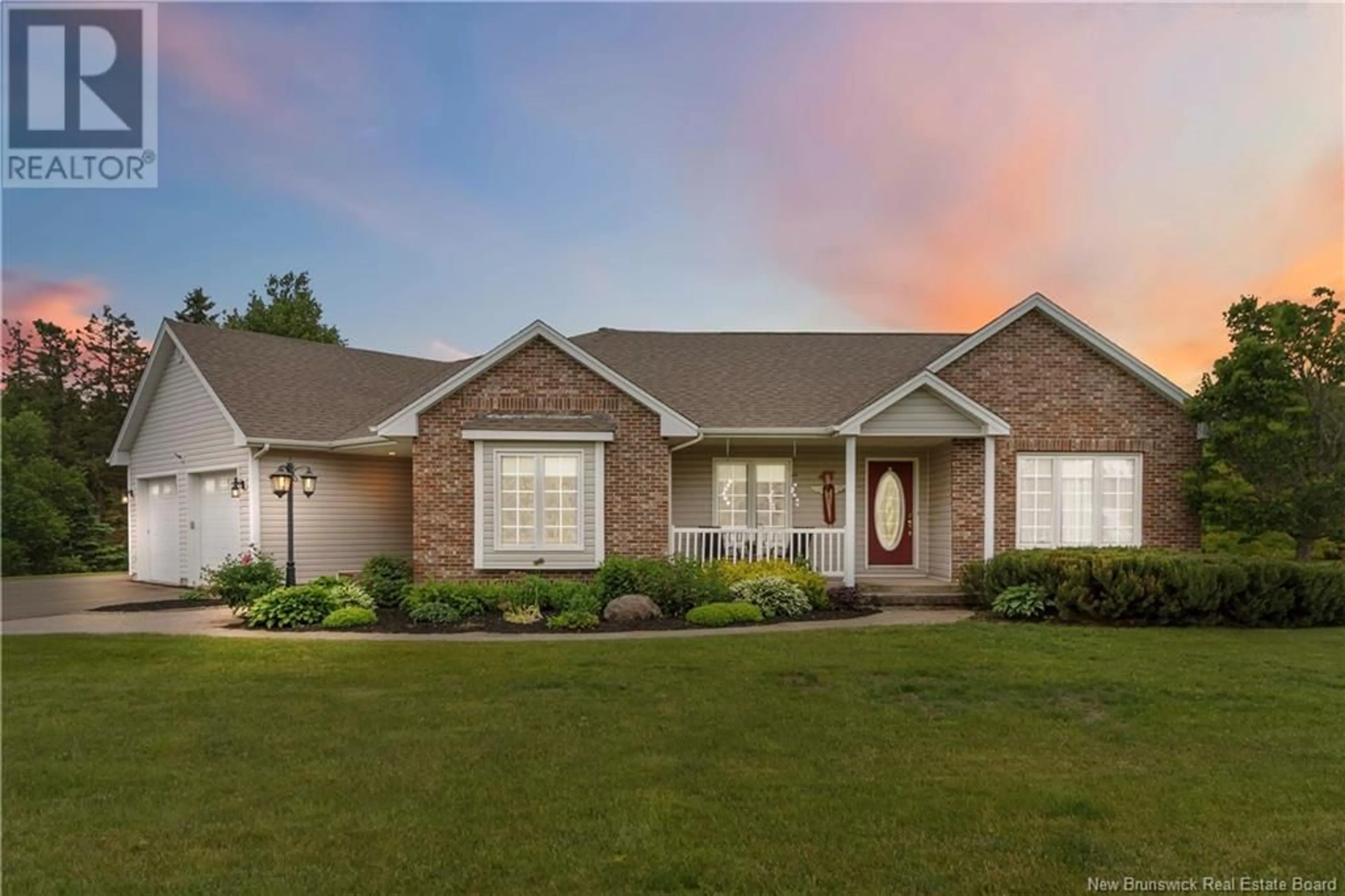 Home with brick exterior material, street for 3 BUNGAY ROAD, Lutes Mountain New Brunswick E1G4W5