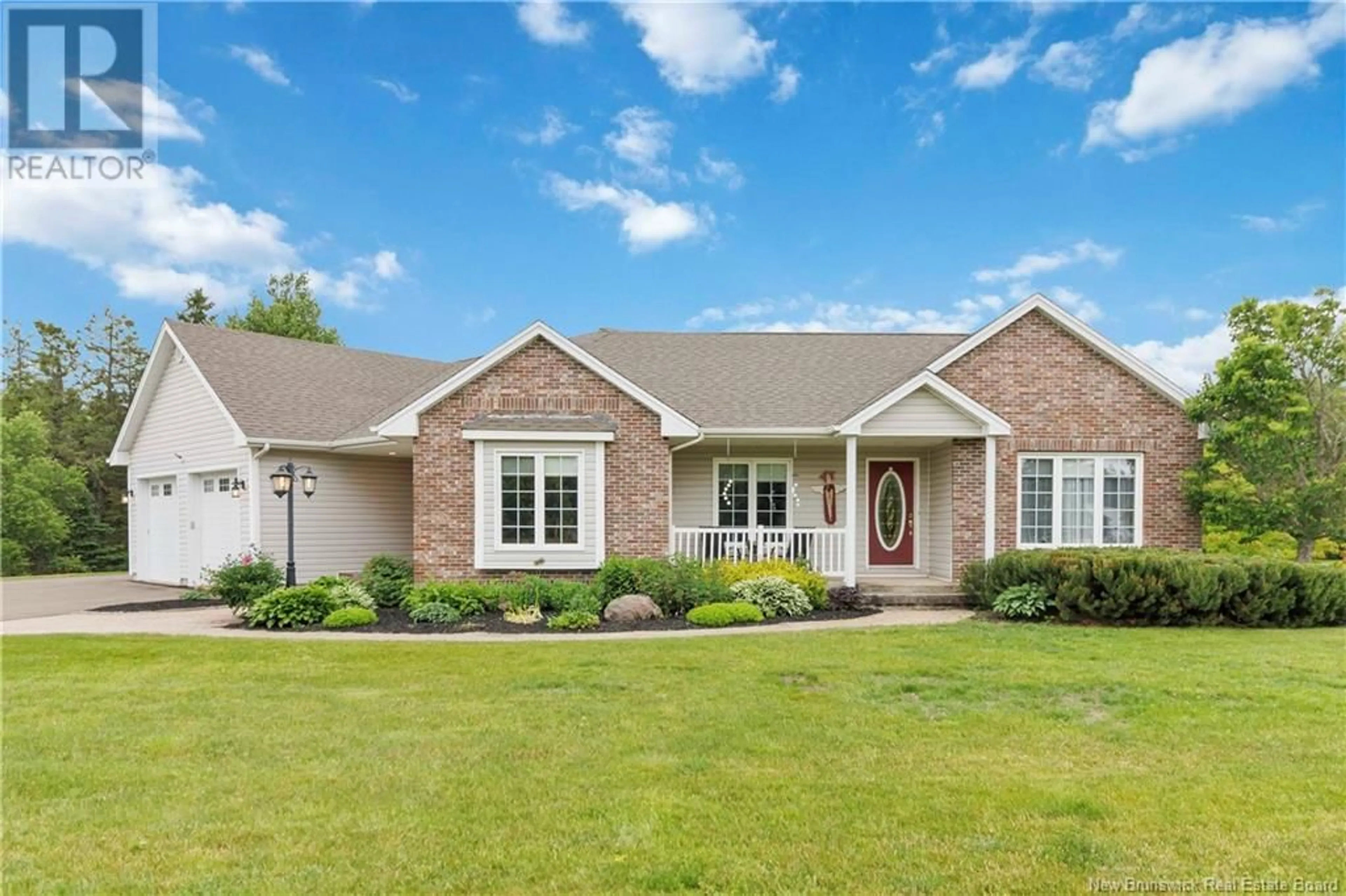 Home with brick exterior material, street for 3 BUNGAY ROAD, Lutes Mountain New Brunswick E1G4W5