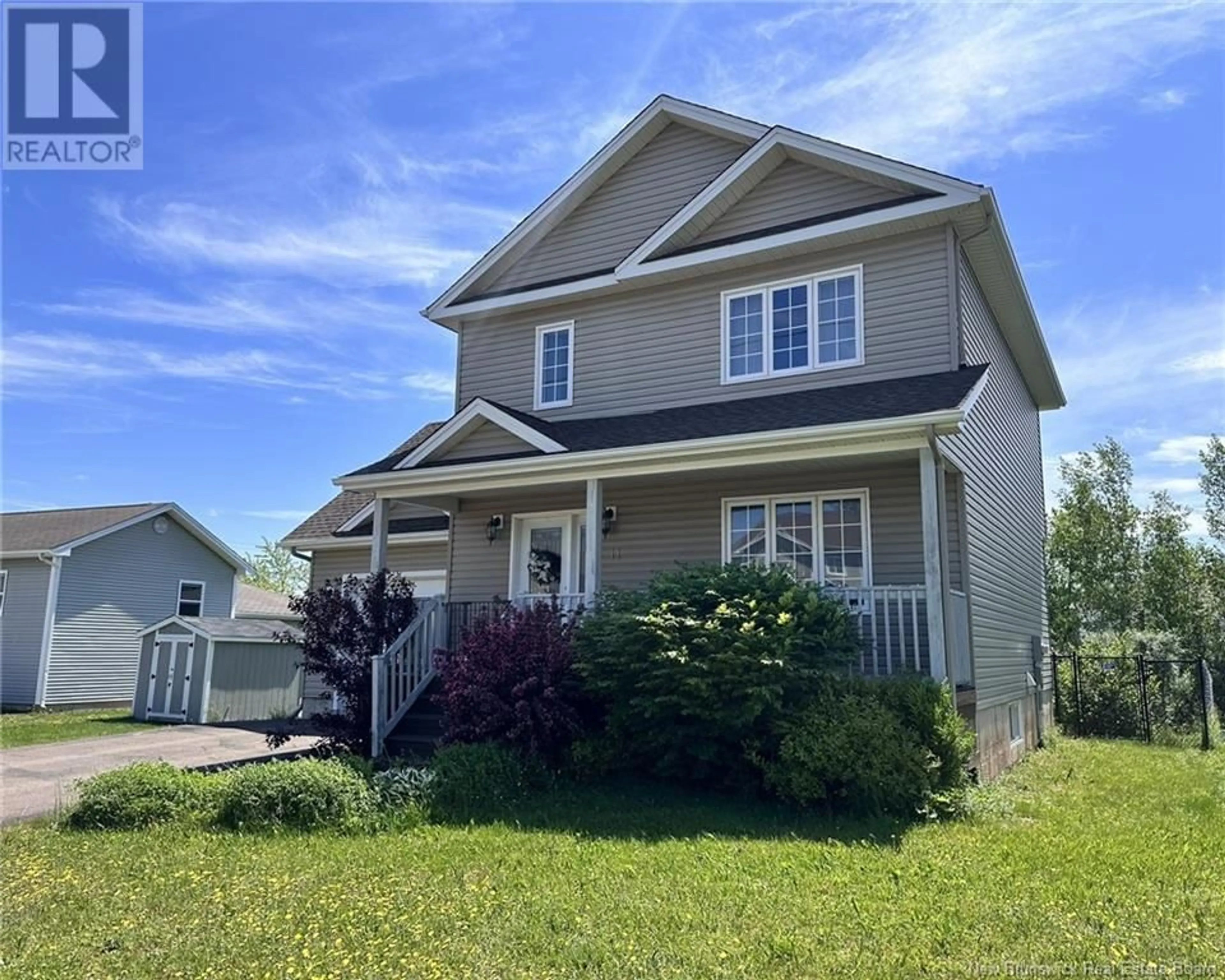 Home with vinyl exterior material, street for 11 MCCOY STREET, Moncton New Brunswick E1G0C7