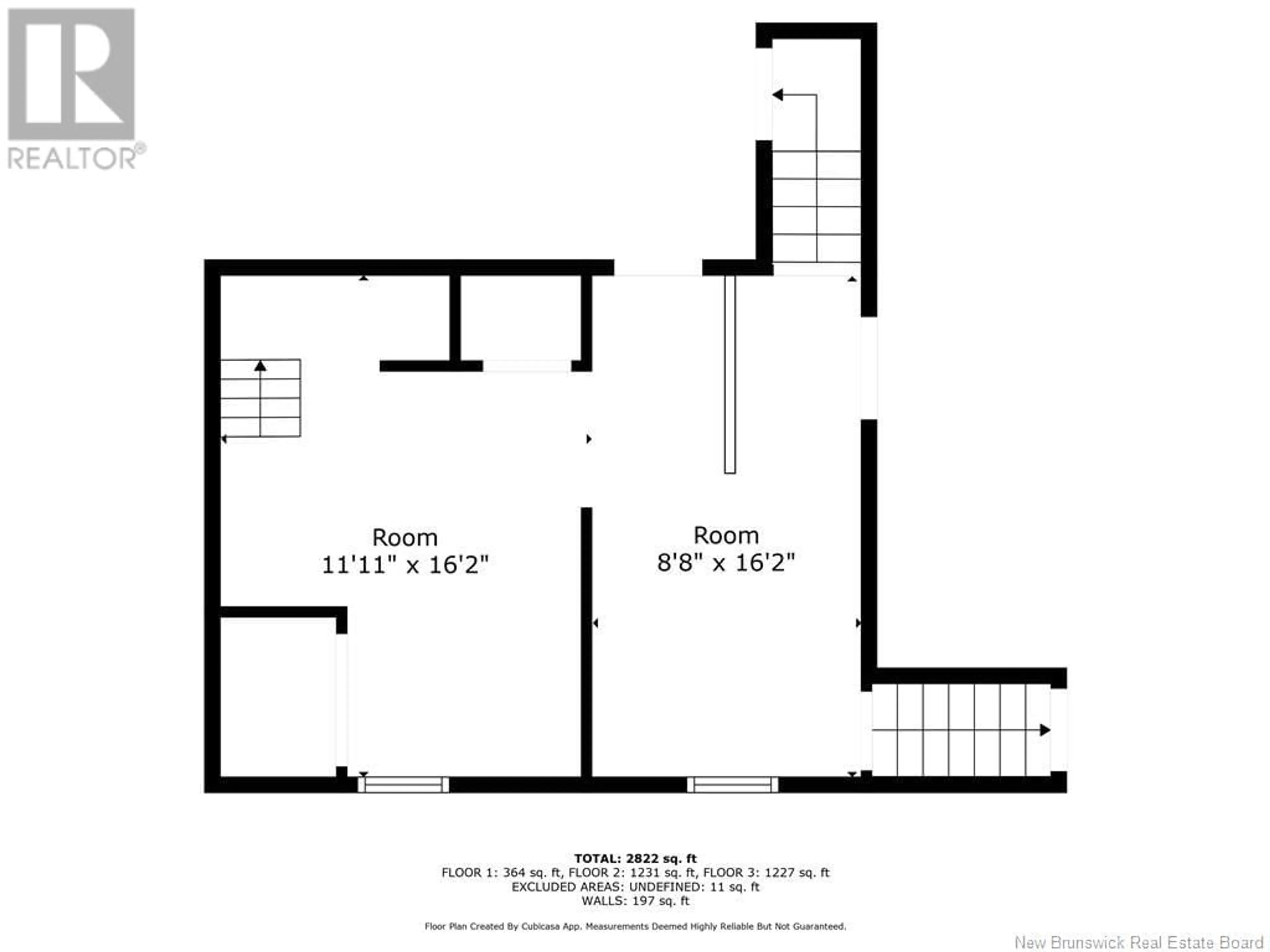 Floor plan for 519 BEL AIR, Beresford New Brunswick E8K1X8